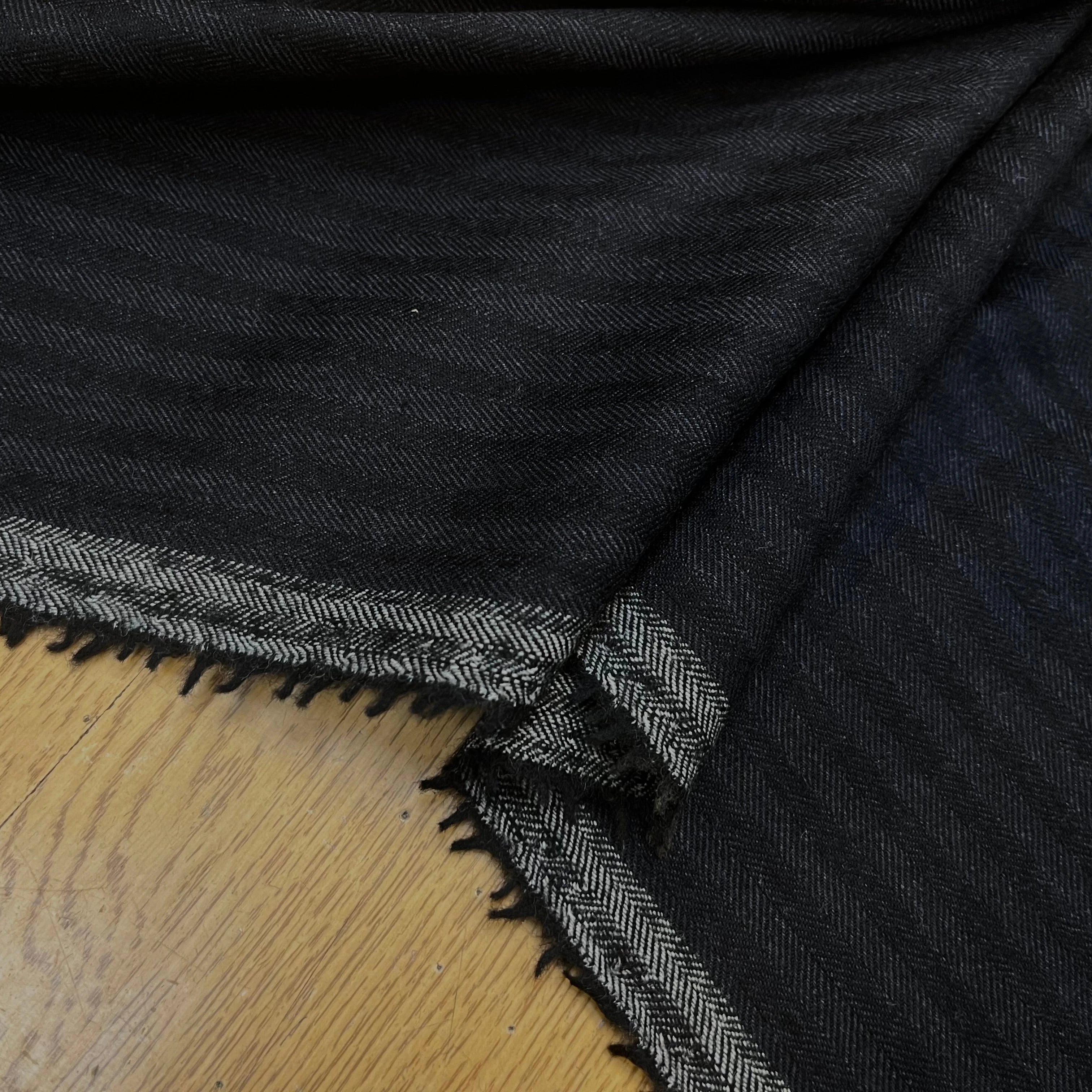 DRAPERIE DE LAINE À RAYURES NUIT GRIS - My Little Coupon