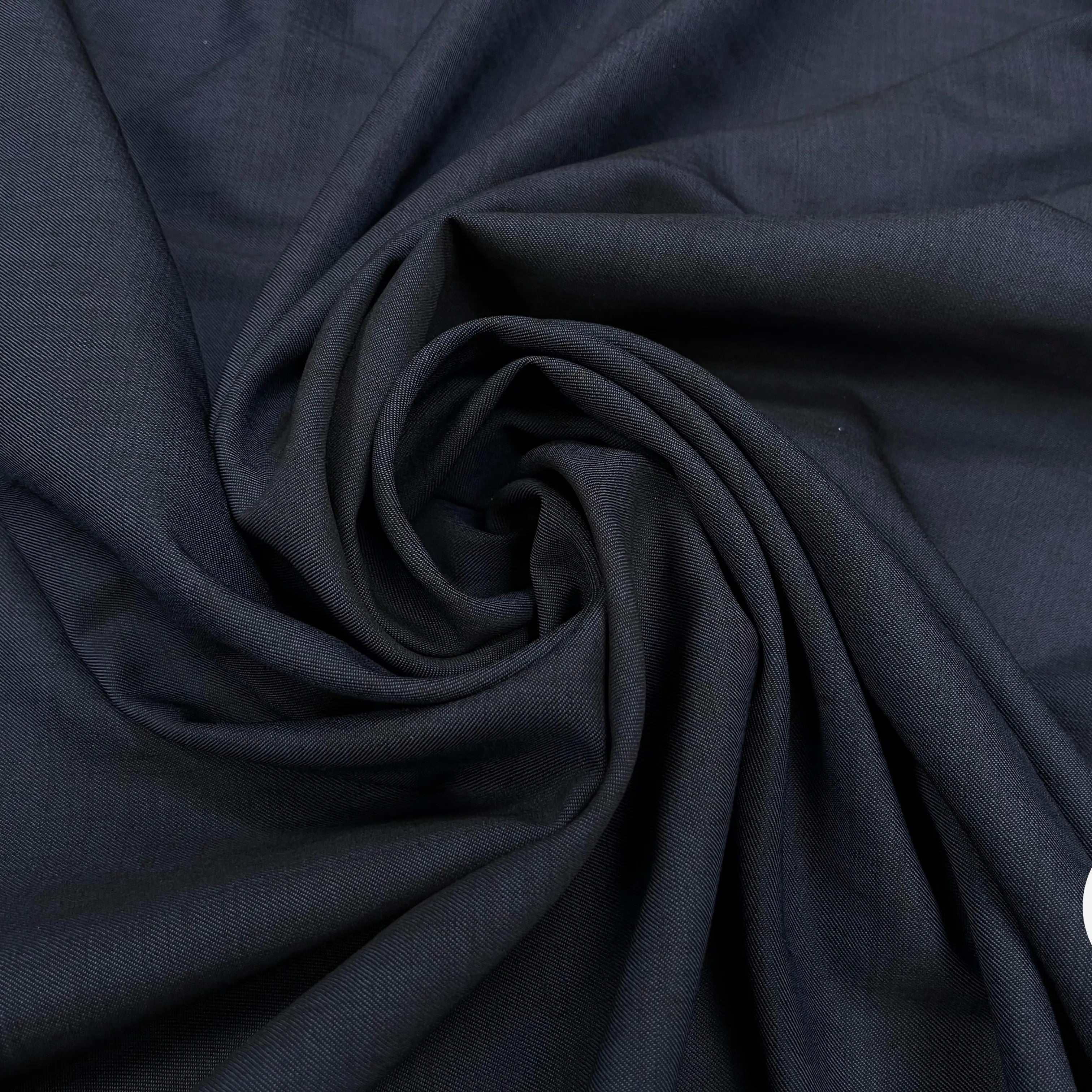 DRAPERIE DE LAINE BLEU GRIS STRETCH DEPERLANTE - My Little Coupon