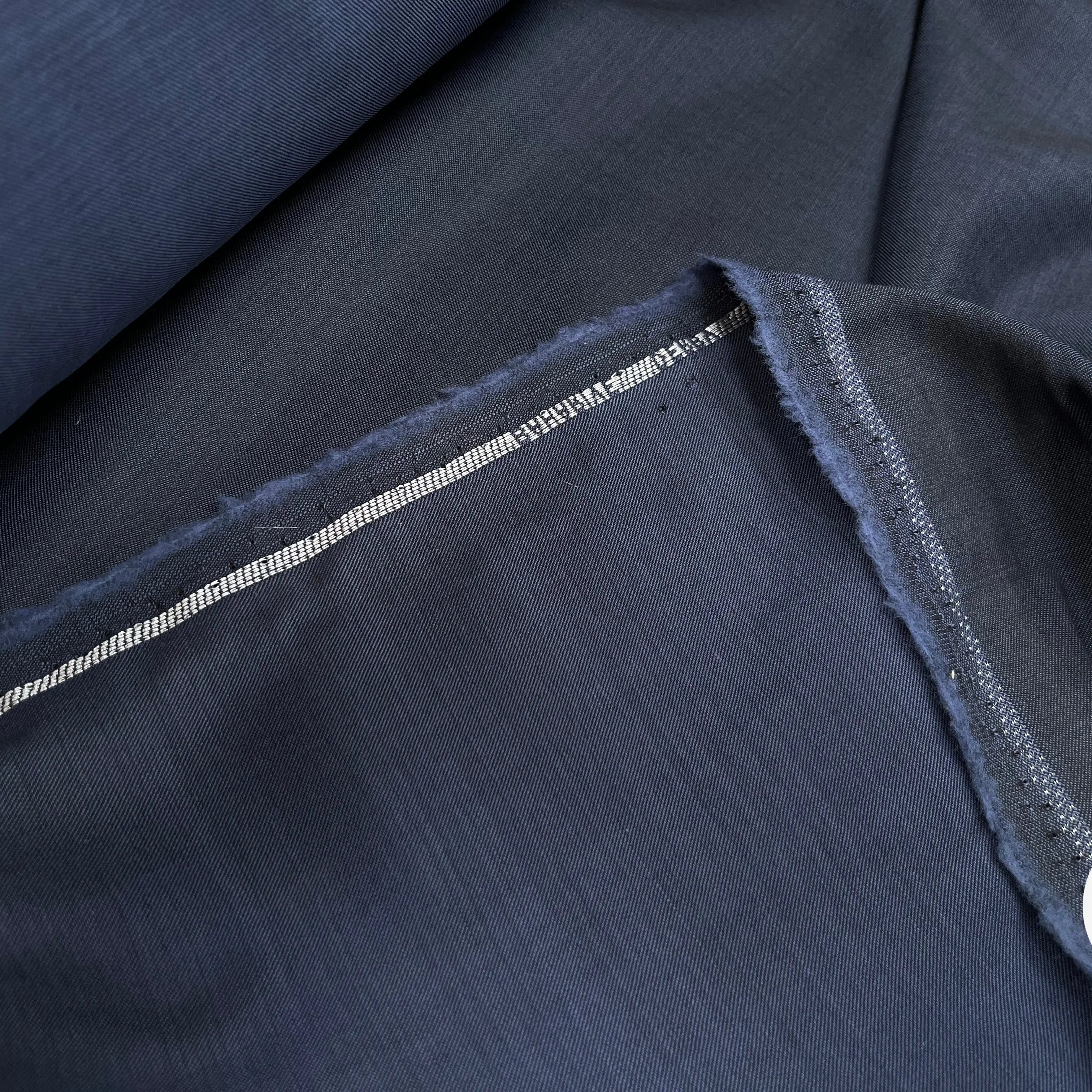 DRAPERIE DE LAINE BLEU GRIS STRETCH DEPERLANTE - My Little Coupon