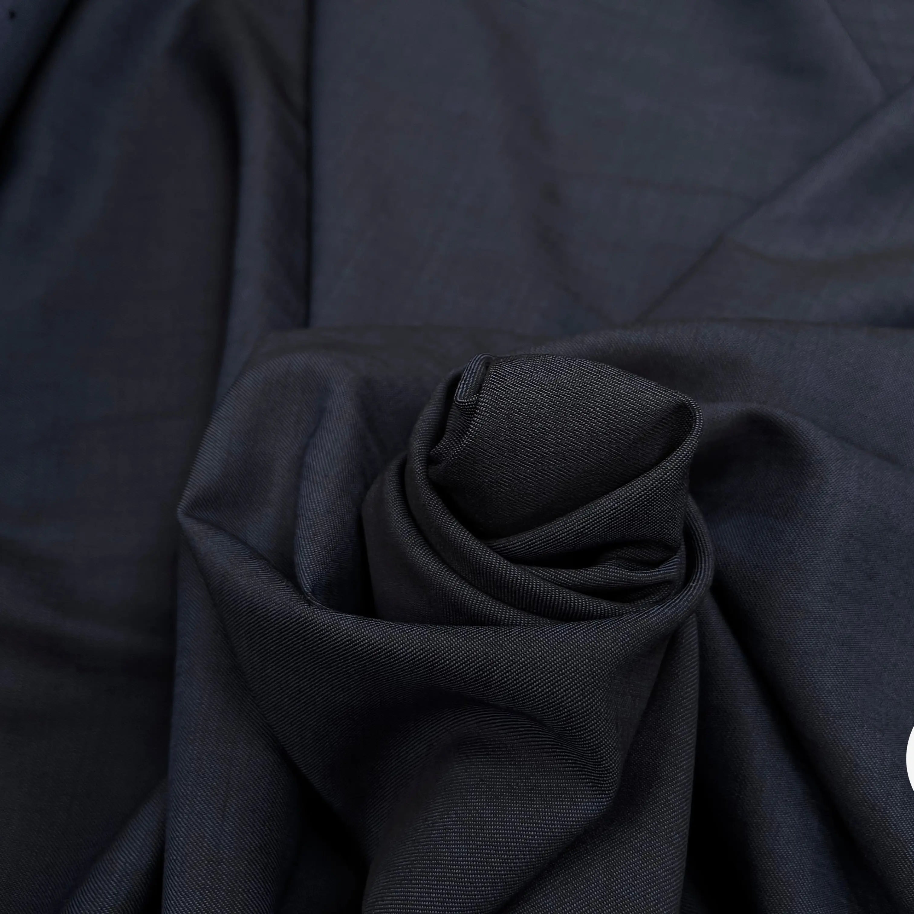 DRAPERIE DE LAINE BLEU GRIS STRETCH DEPERLANTE - My Little Coupon