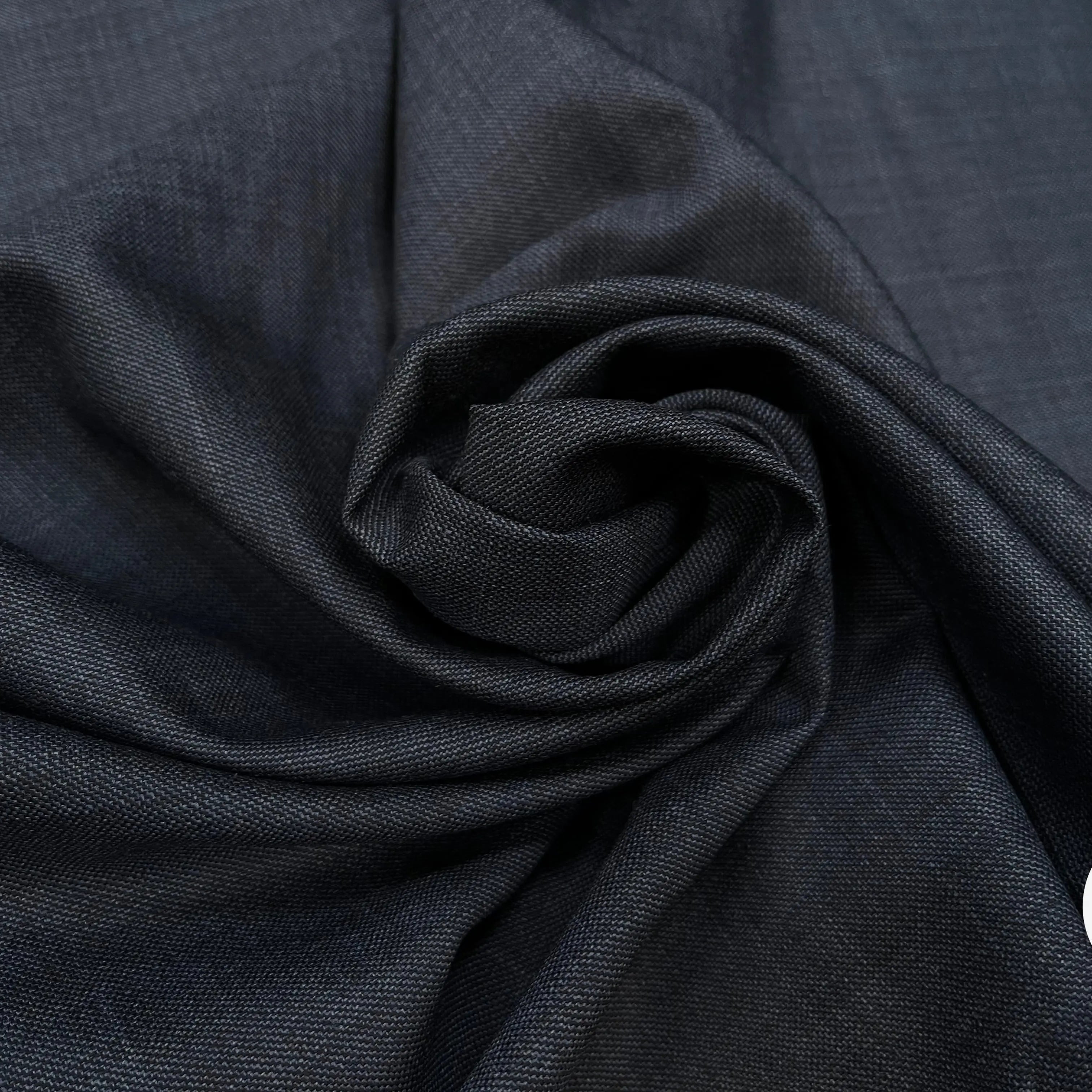 DRAPERIE DE LAINE BLEU JEAN DEPERLANTE - My Little Coupon