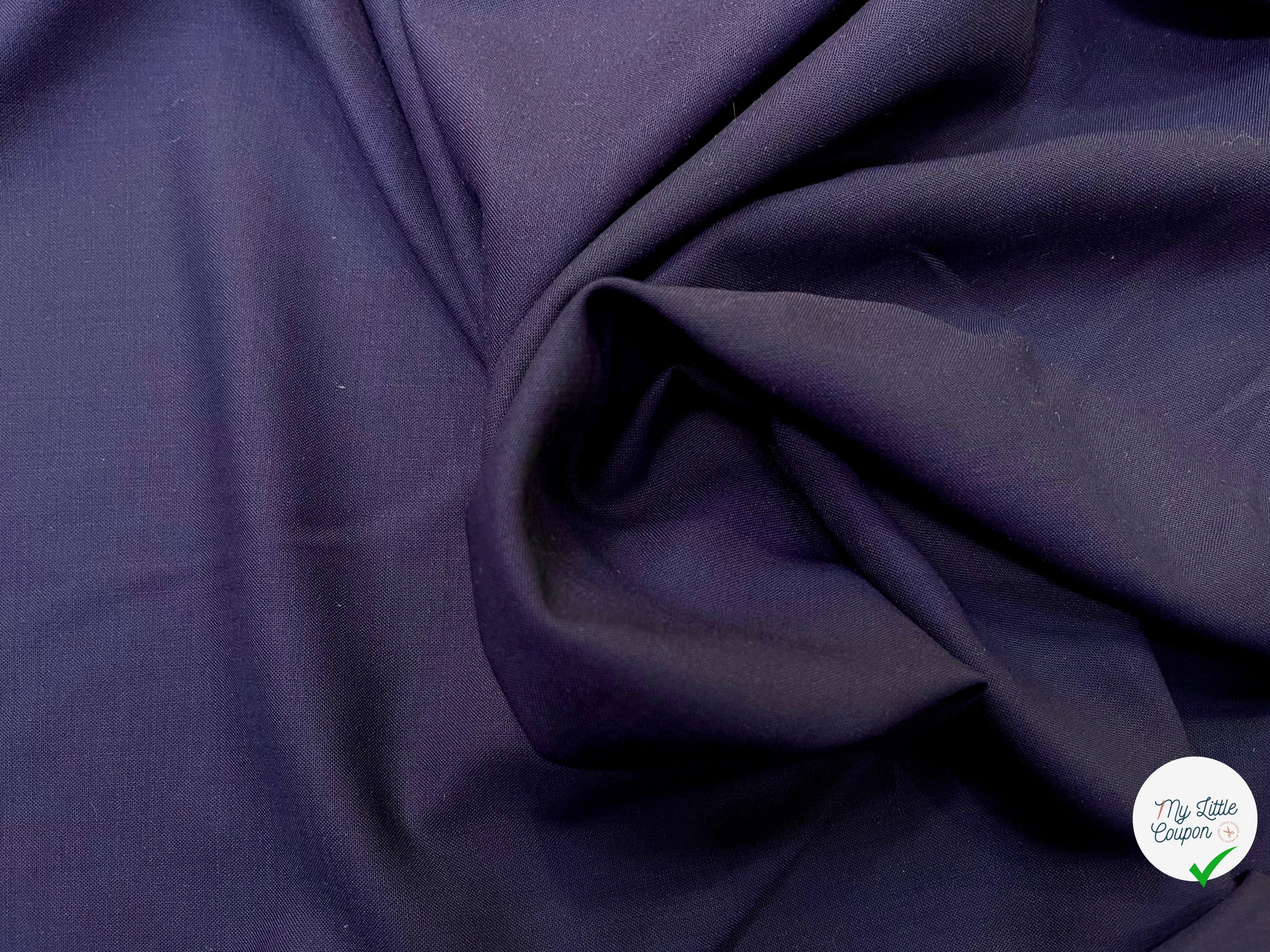 DRAPERIE DE LAINE BLEU NUIT STRECHÂ - My Little Coupon