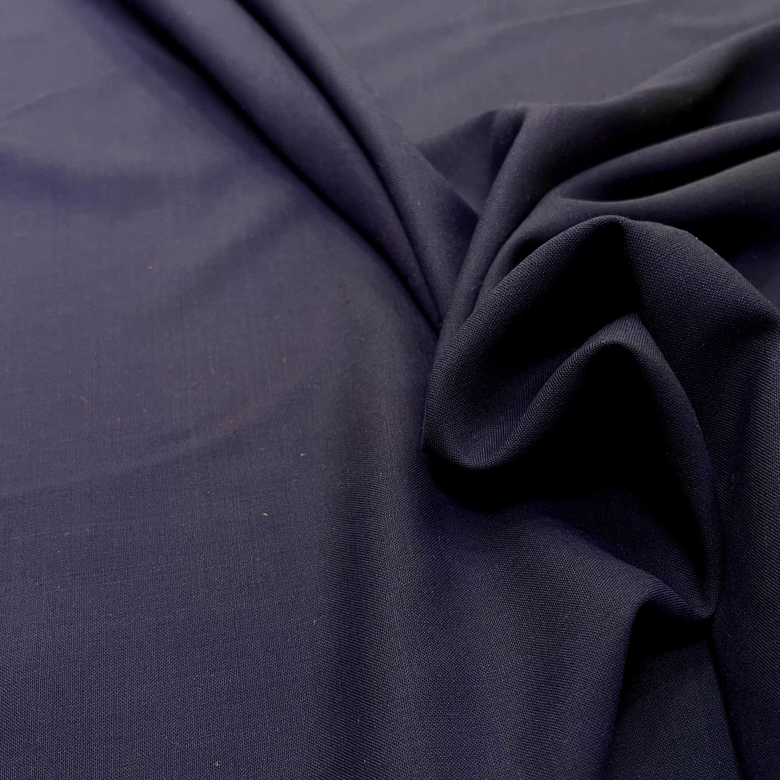 DRAPERIE DE LAINE BLEU NUIT STRECH - My Little Coupon