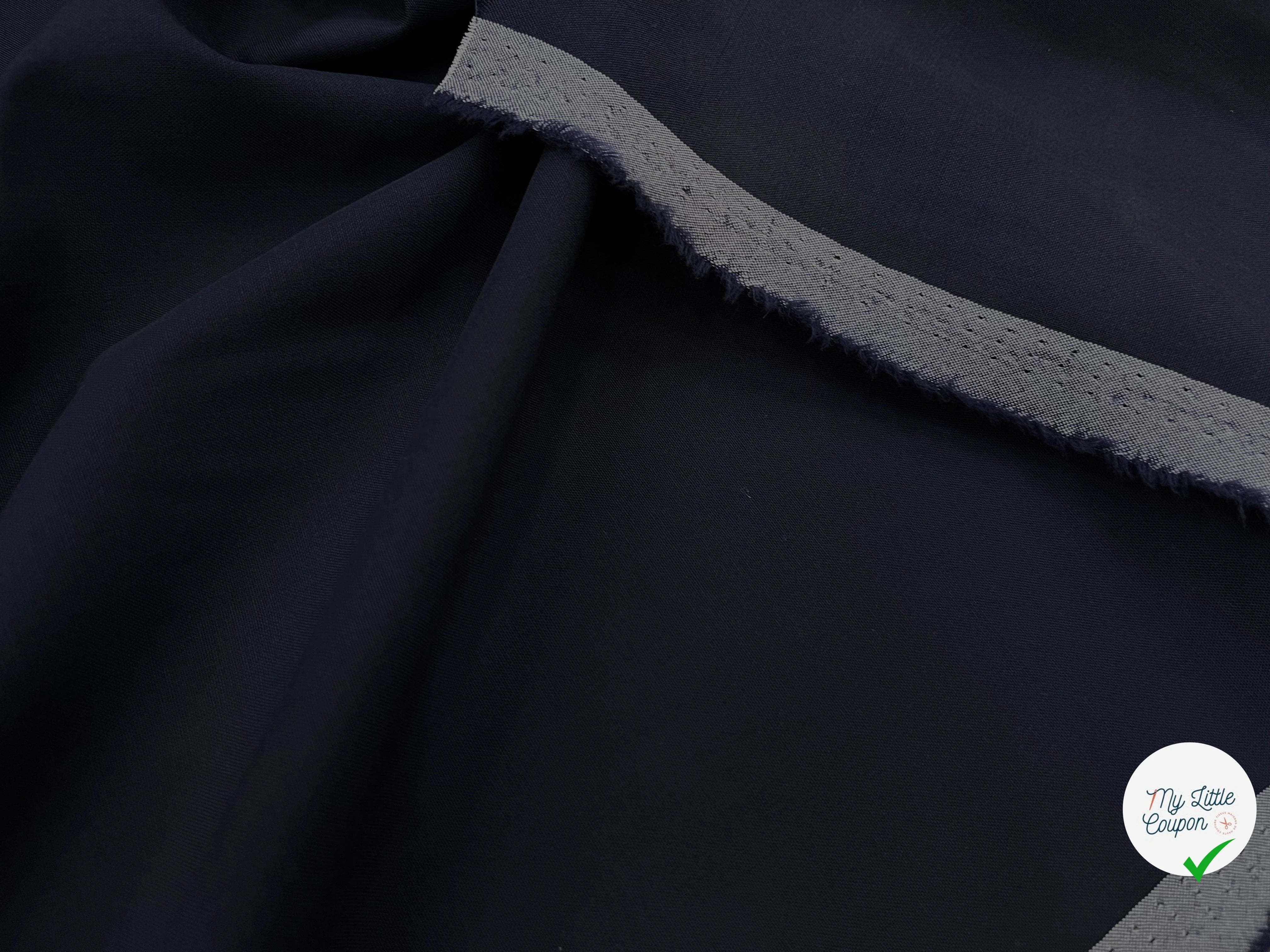 DRAPERIE DE LAINE BLEU&NUIT DEPERLANTE TRES CHIC - My Little Coupon