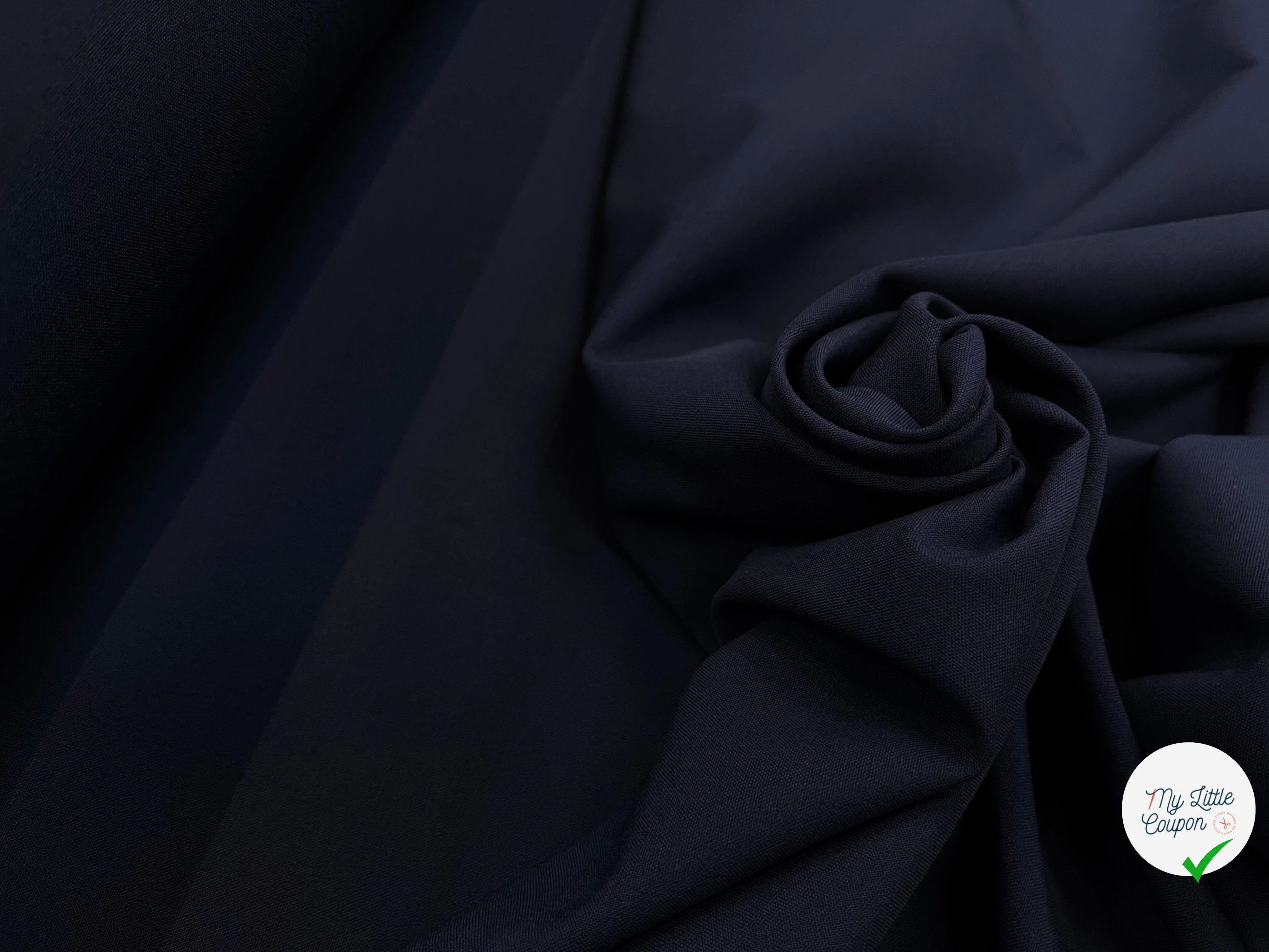 DRAPERIE DE LAINE BLEU&NUIT DEPERLANTE TRES CHIC - My Little Coupon