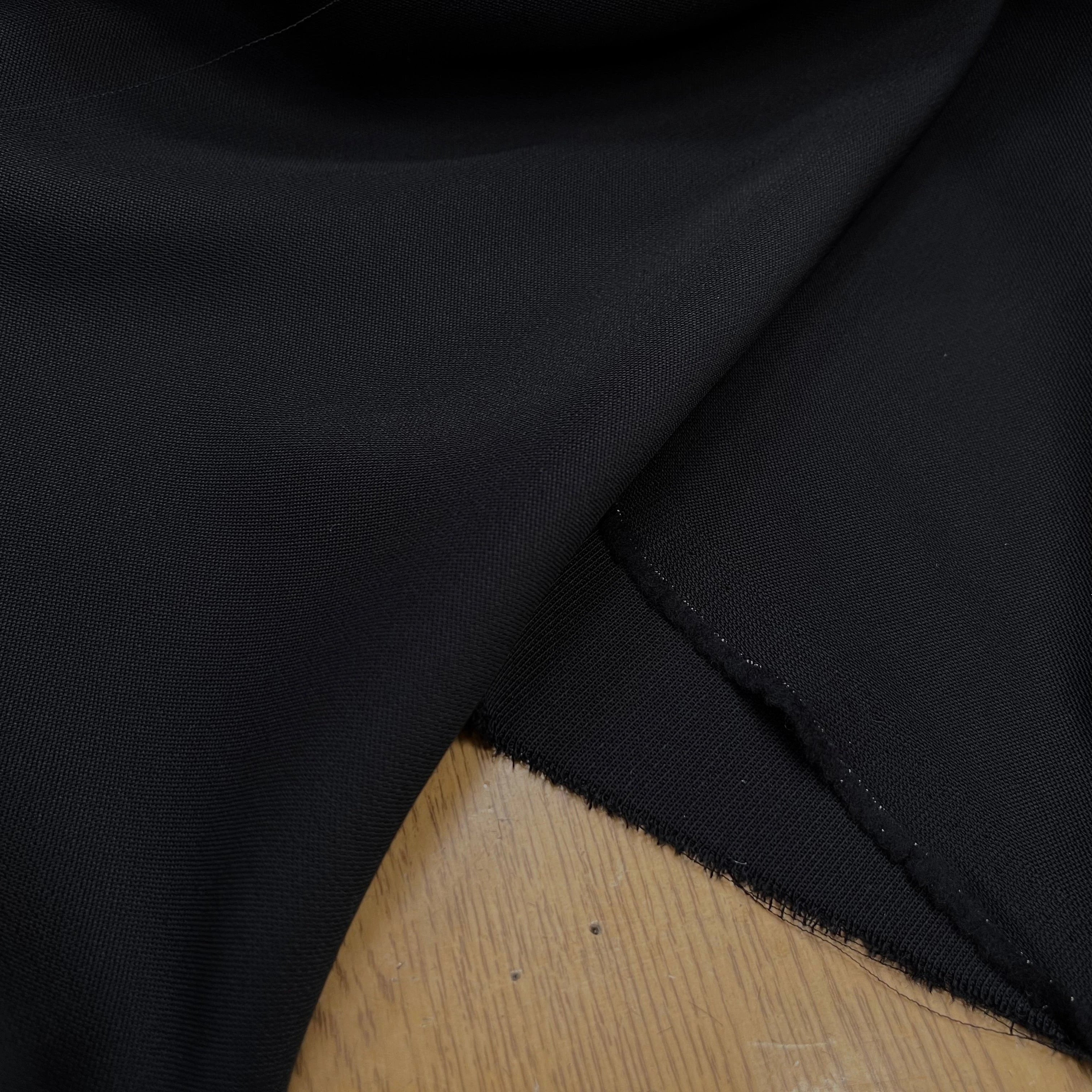 DRAPERIE DE LAINE CHIC PIQUÉE BLEU NUIT - My Little Coupon