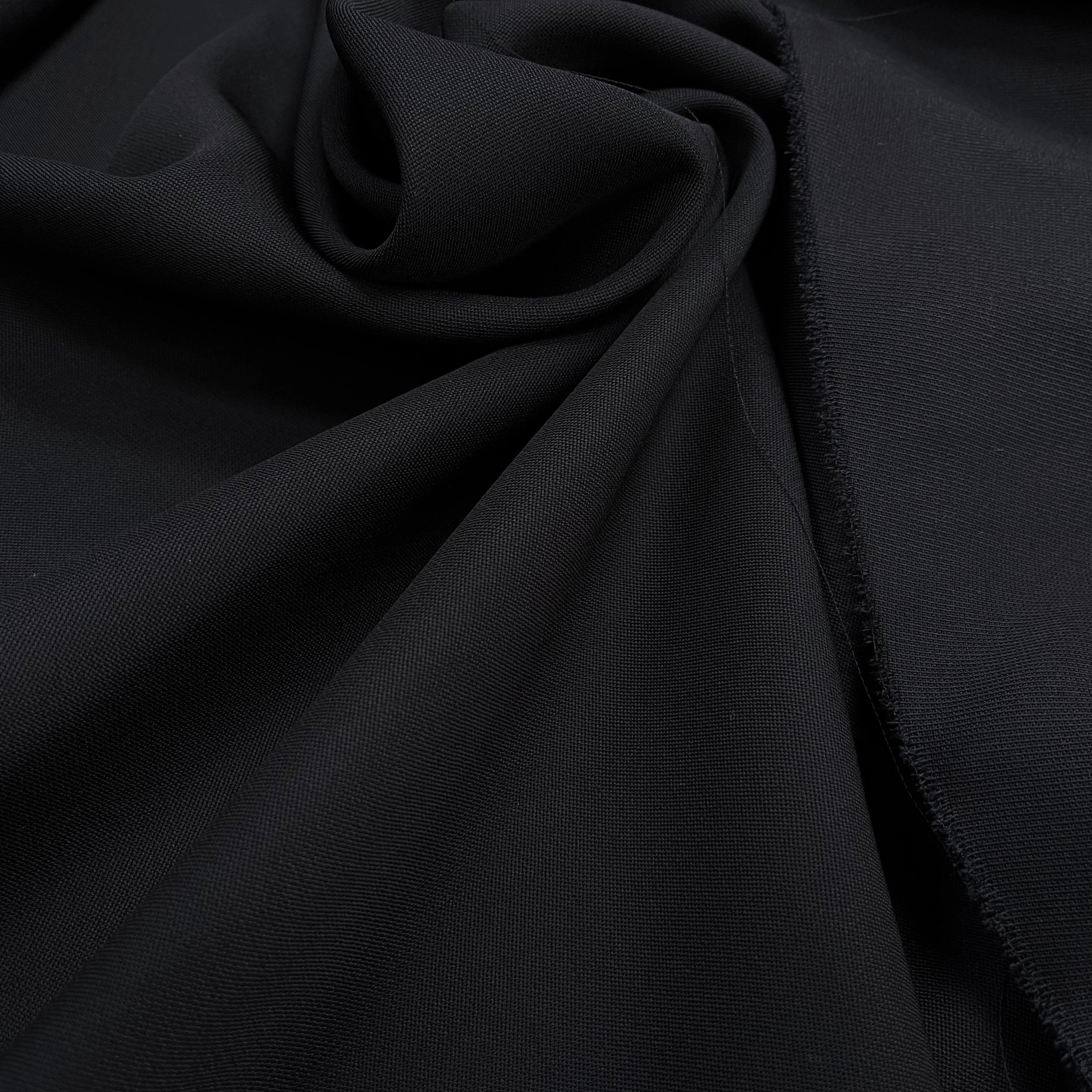 DRAPERIE DE LAINE CHIC PIQUÉE BLEU NUIT - My Little Coupon