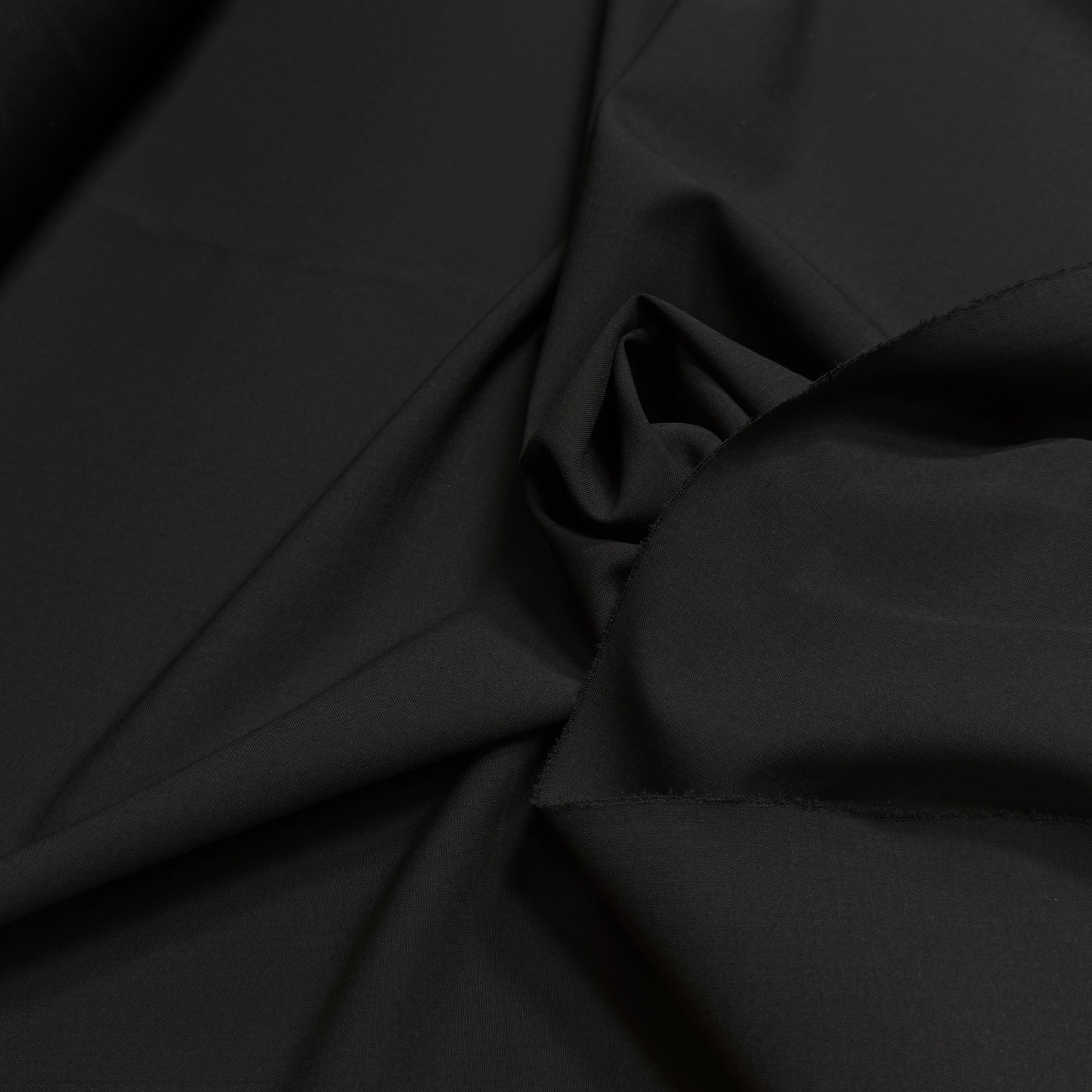DRAPERIE DE LAINE CHIC TOMBÉ STRETCH NOIR - My Little Coupon
