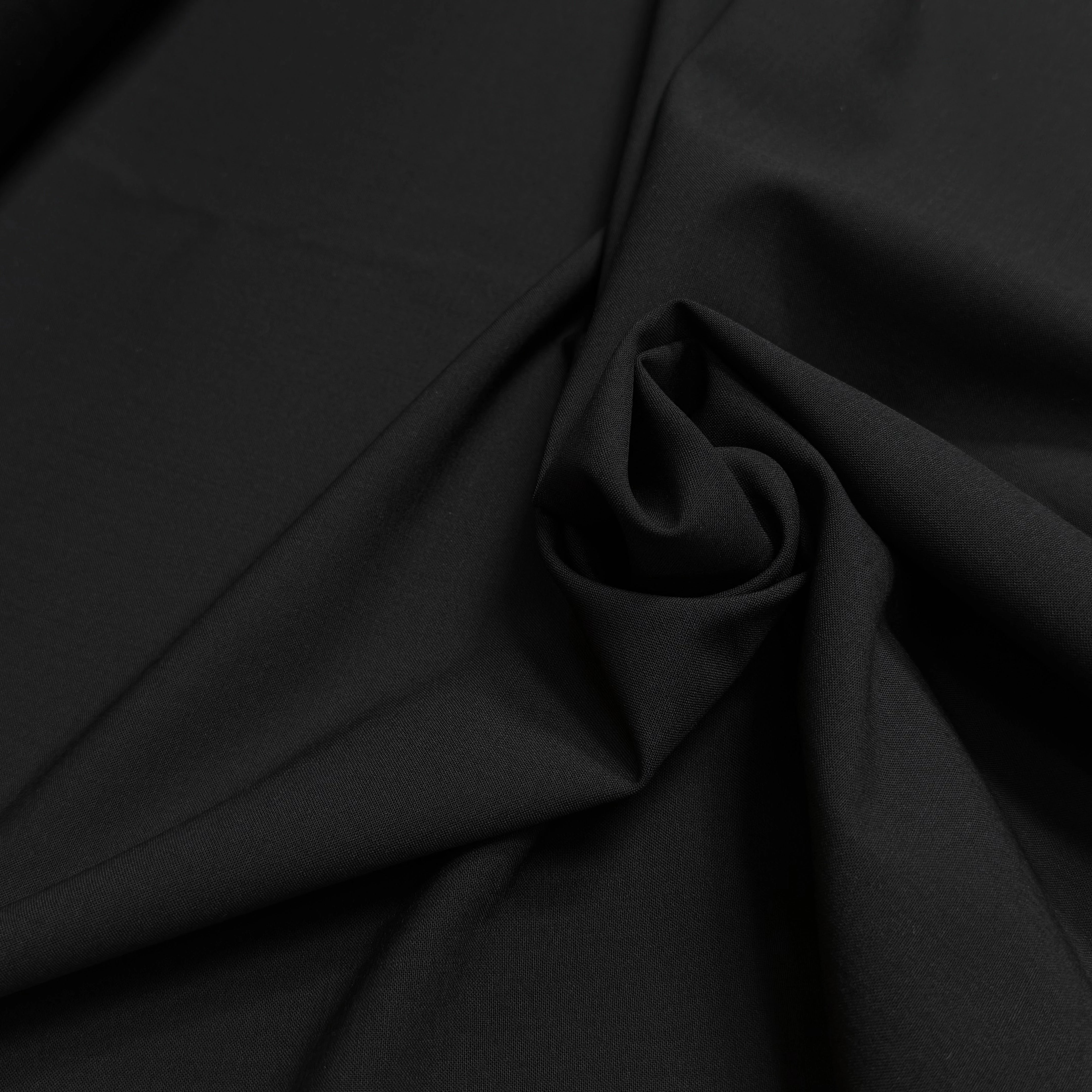 DRAPERIE DE LAINE CHIC TOMBÉ STRETCH NOIR - My Little Coupon