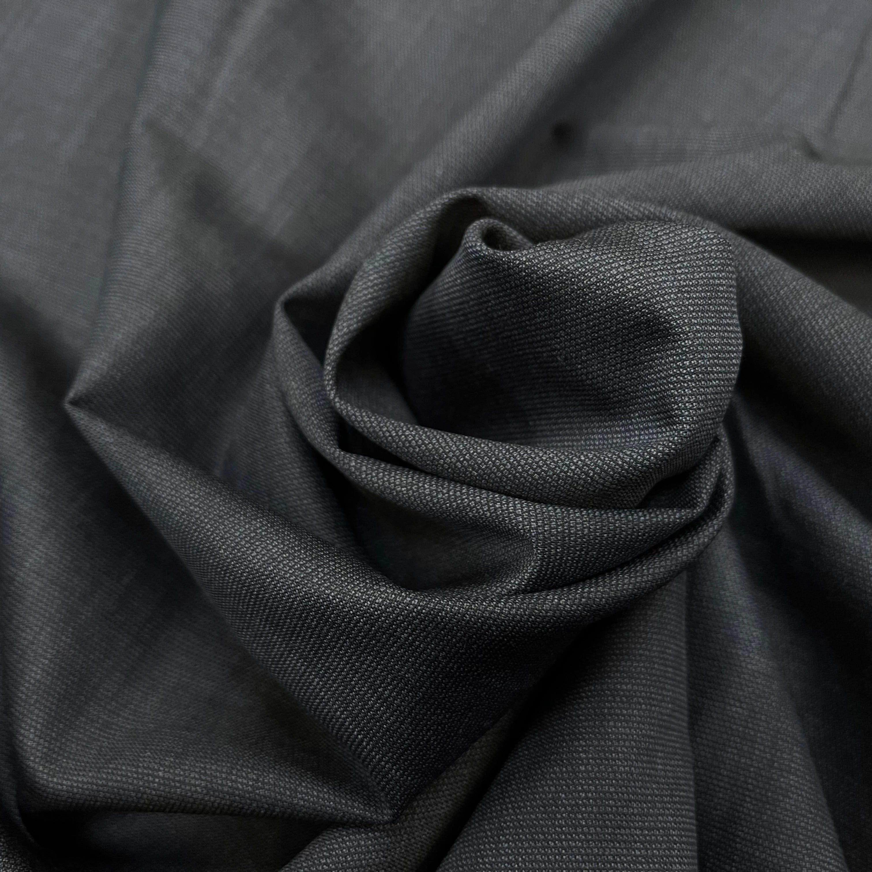 DRAPERIE DE LAINE DEPERLANTE BLEU NUIT D'ÉTÉ 100% LAINE 156CM - My Little Coupon