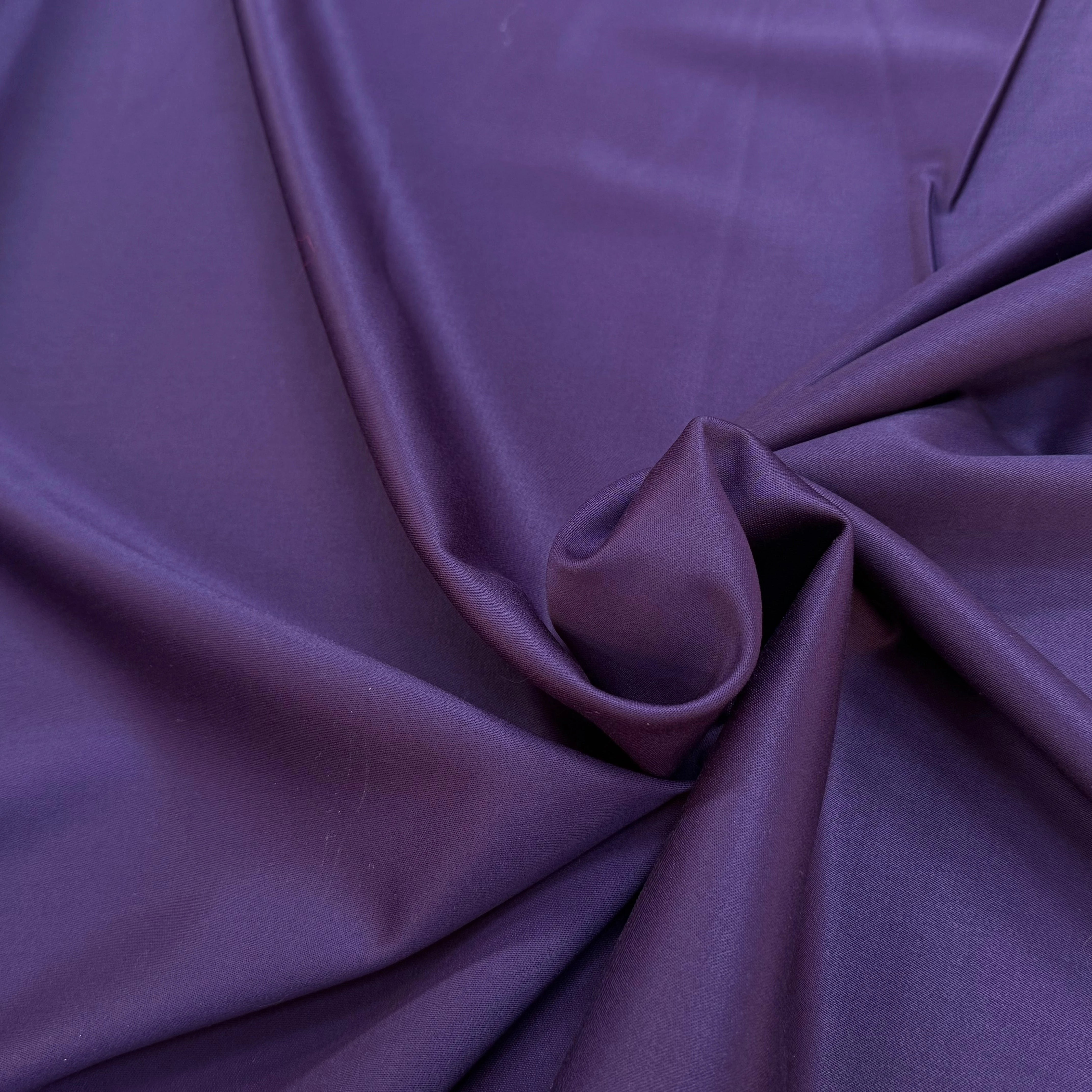 DRAPERIE DE LAINE ENVERS SATINÉ SUBLIME STRETCH VIOLET DOUX TOUCHER - My Little Coupon