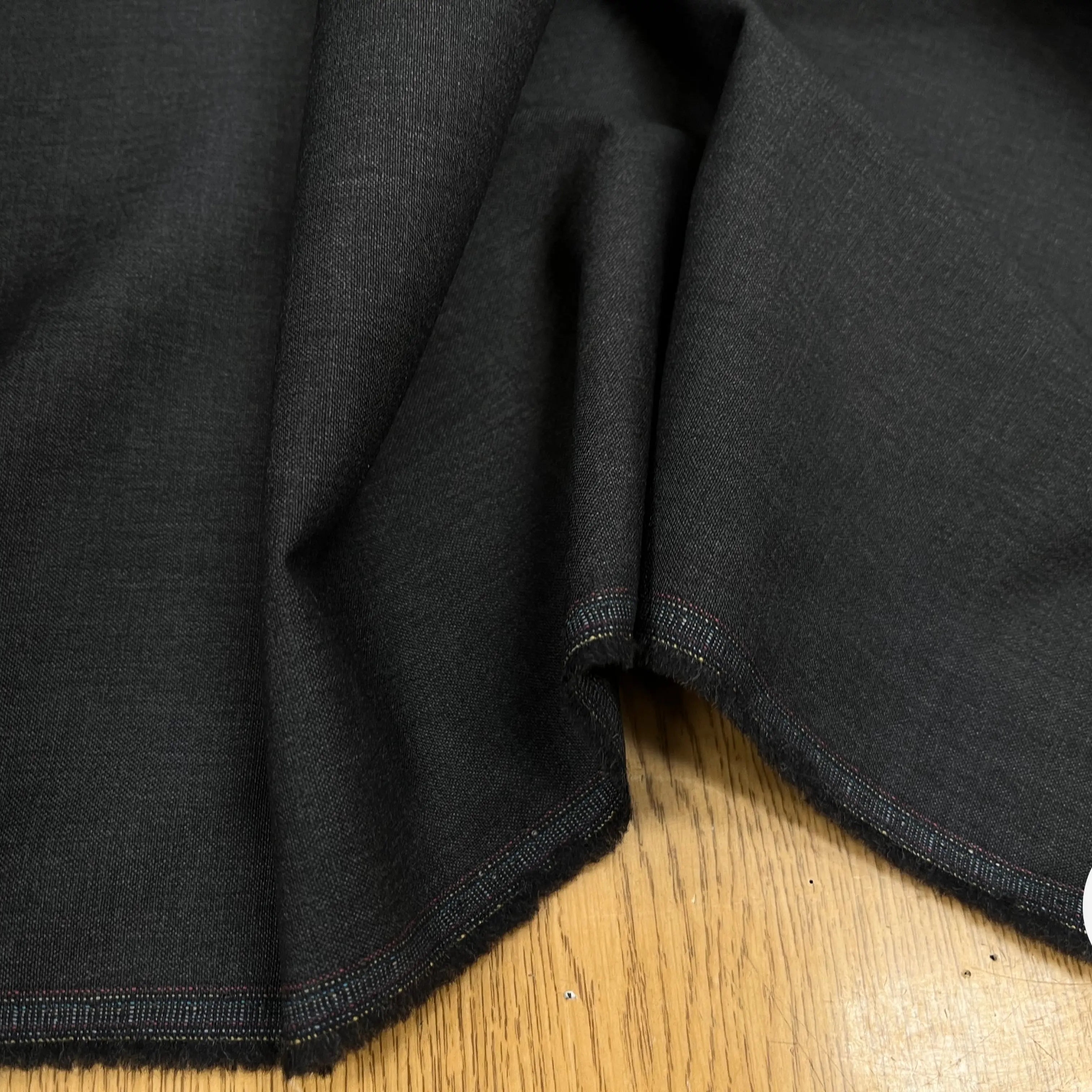 DRAPERIE DE LAINE GRIS CHINÉ DEPERLANTE - My Little Coupon