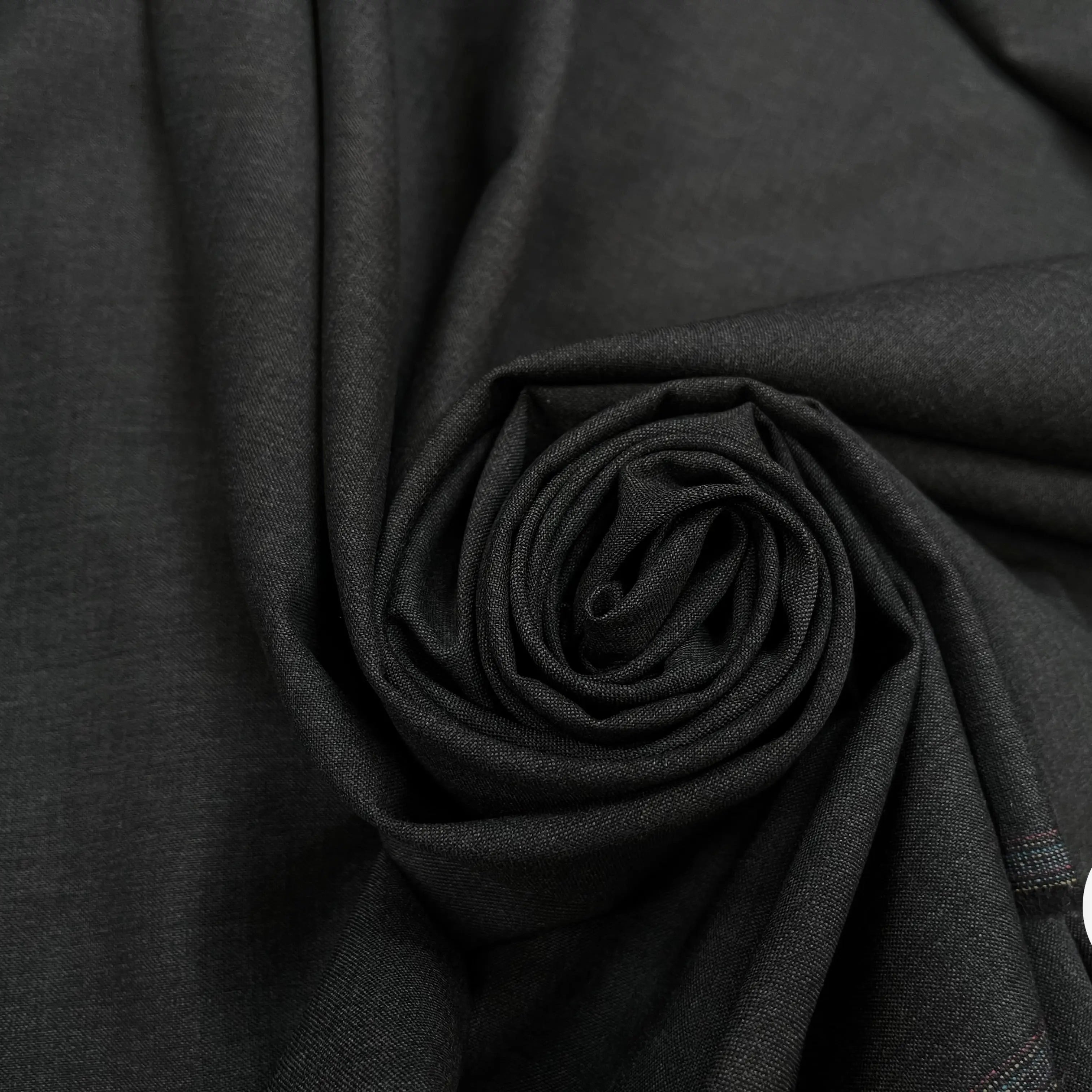 DRAPERIE DE LAINE GRIS CHINÉ DEPERLANTE - My Little Coupon