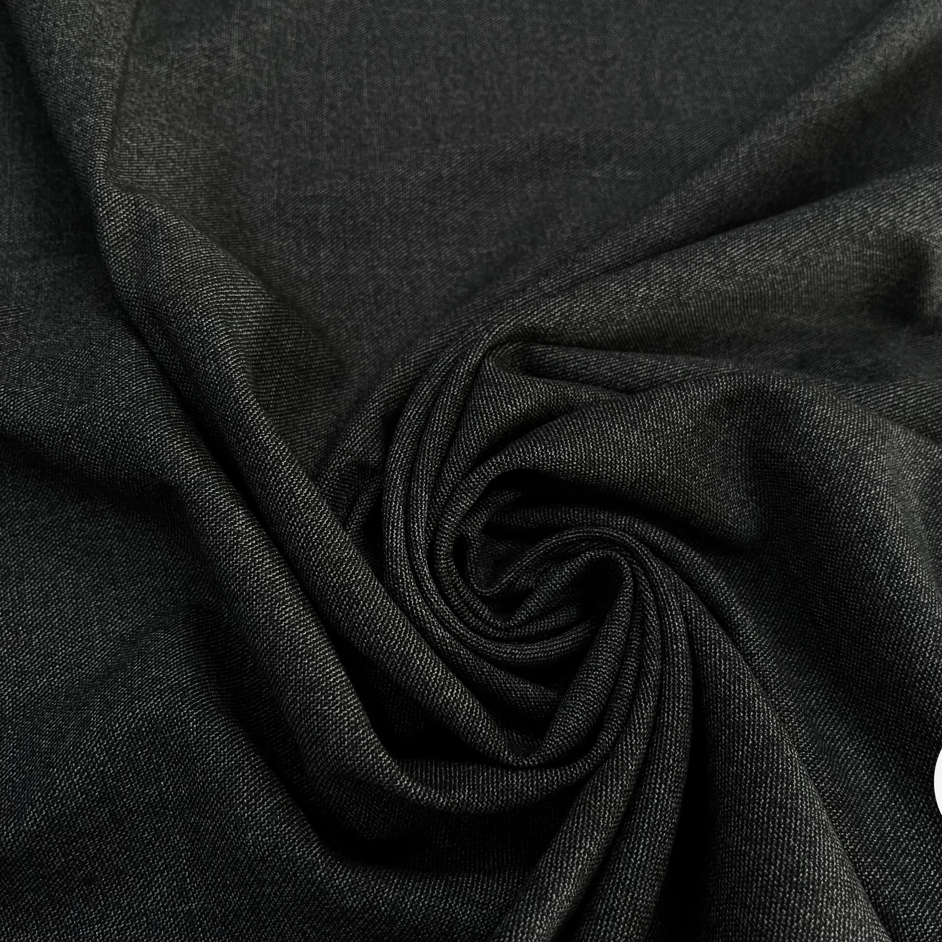 DRAPERIE DE LAINE GRIS CHINÉ DEPERLANTE ULTRA CHIC - My Little Coupon