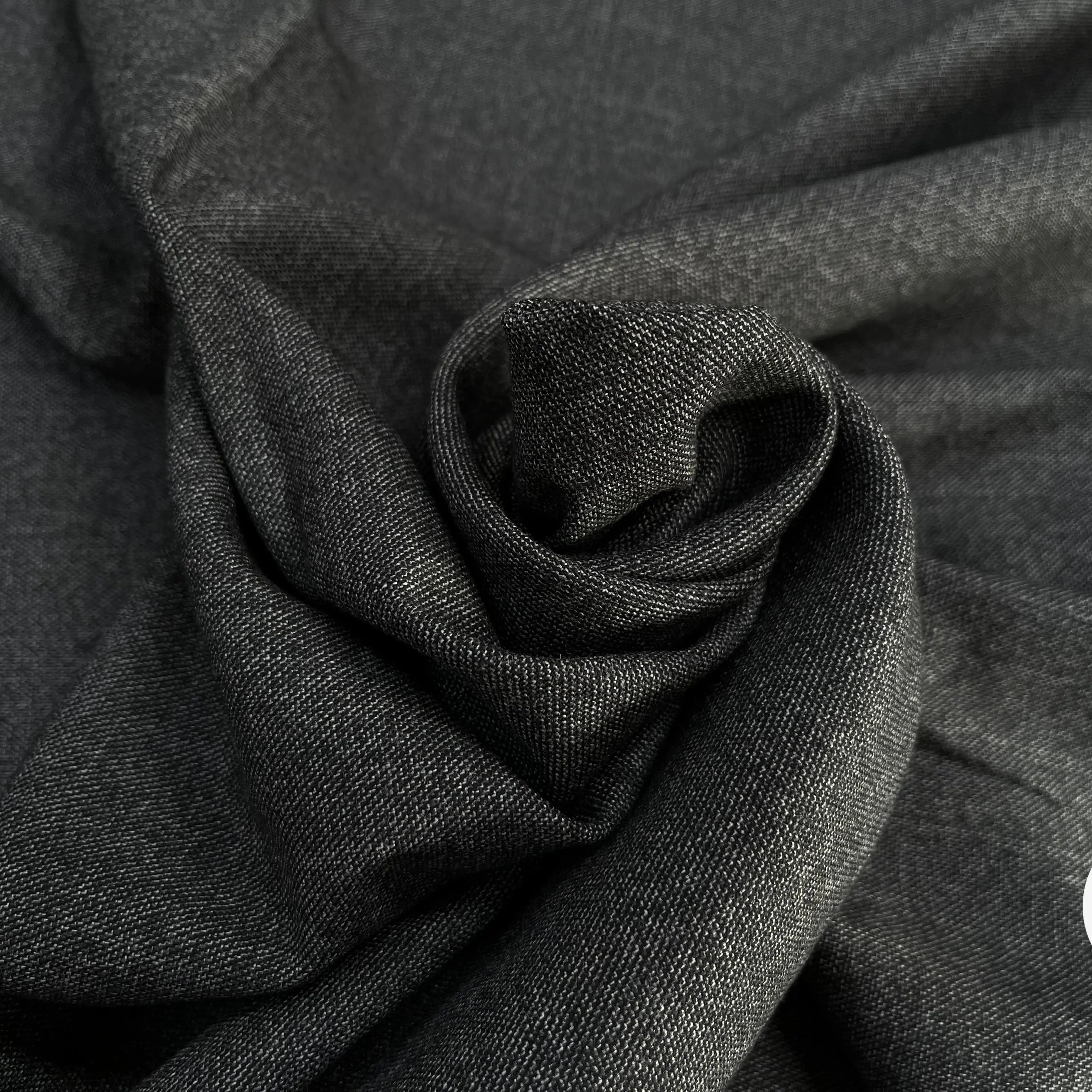 DRAPERIE DE LAINE GRIS CHINÉ DEPERLANTE ULTRA CHIC - My Little Coupon