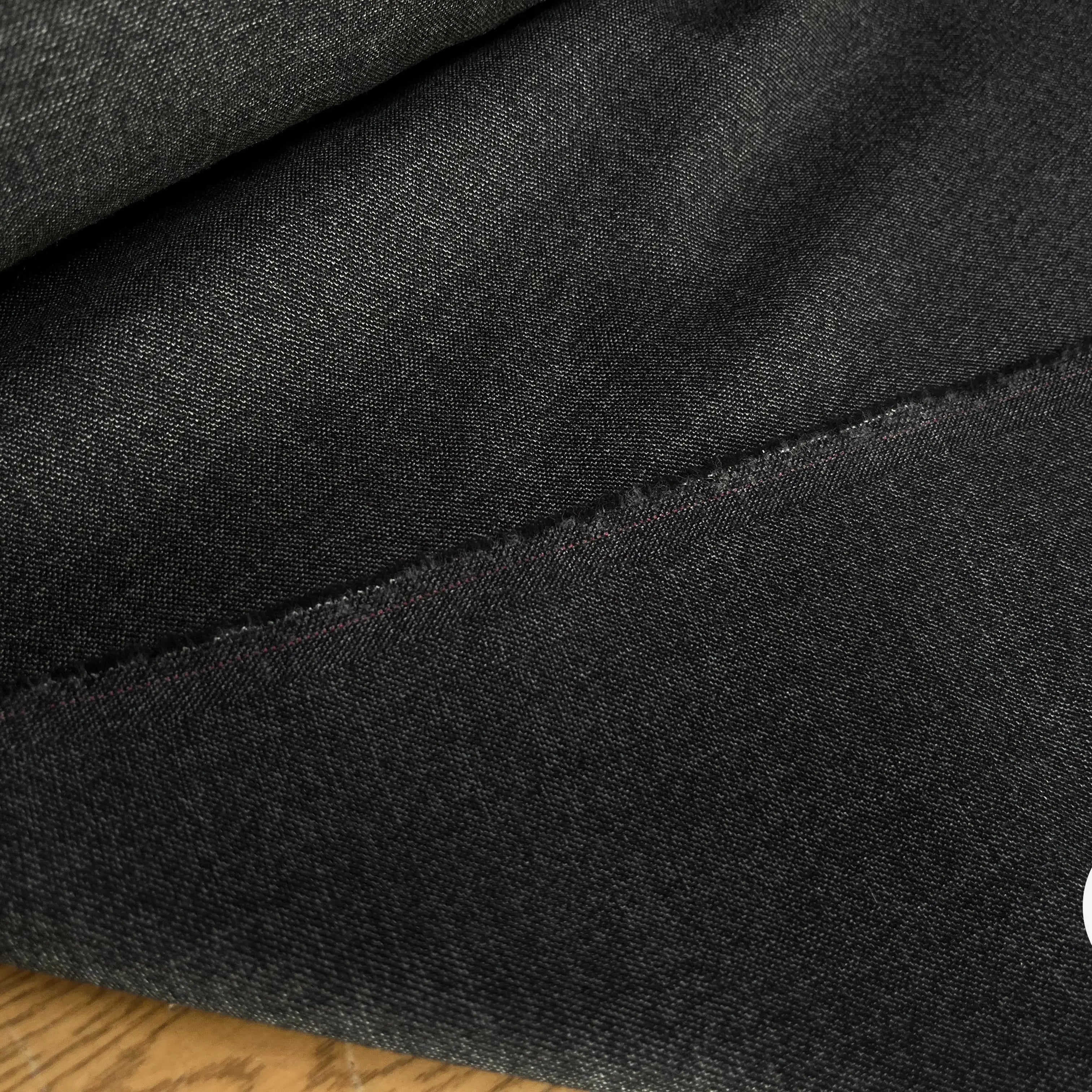 DRAPERIE DE LAINE GRIS CHINÉ DEPERLANTE ULTRA CHIC - My Little Coupon