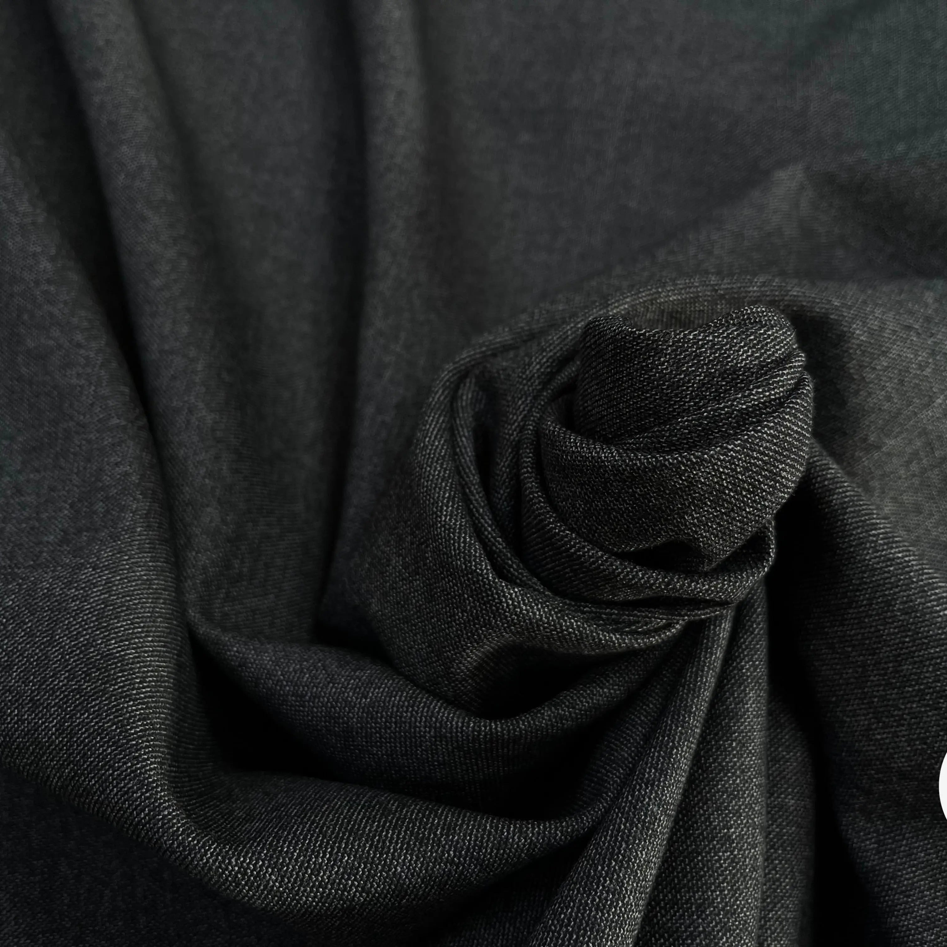 DRAPERIE DE LAINE GRIS CHINÉ DEPERLANTE ULTRA CHIC - My Little Coupon