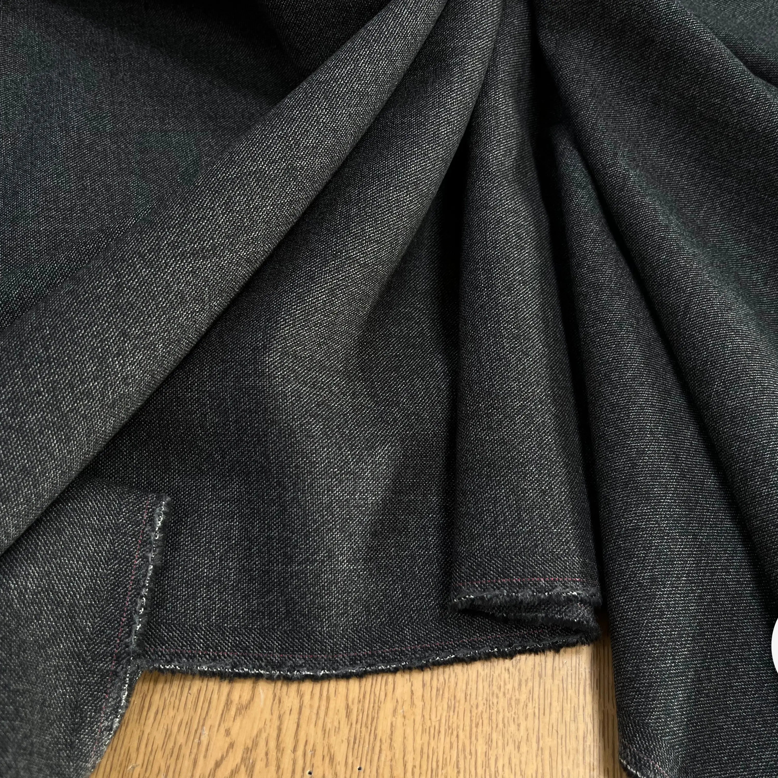 DRAPERIE DE LAINE GRIS CHINÉ DEPERLANTE ULTRA CHIC - My Little Coupon