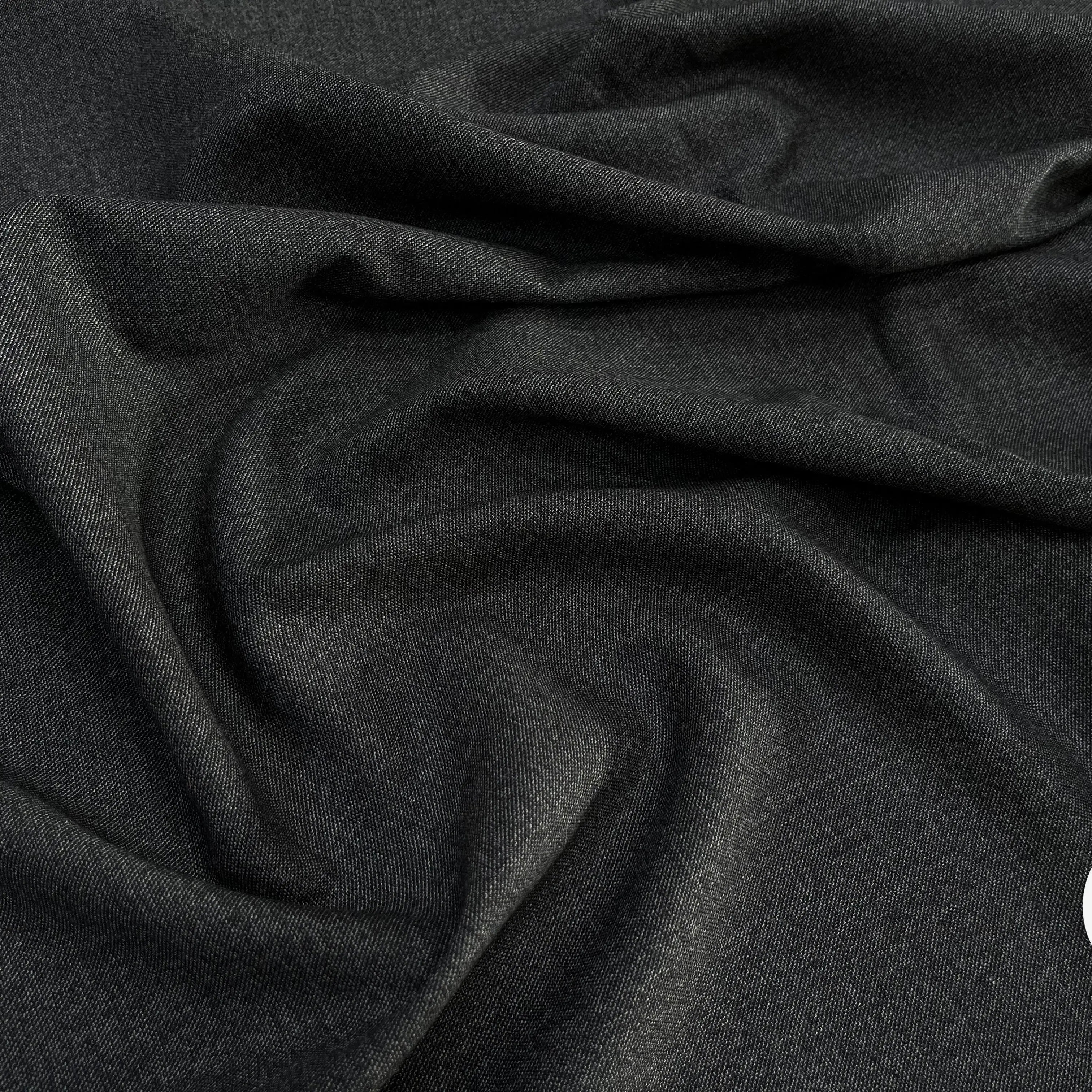 DRAPERIE DE LAINE GRIS CHINÉ DEPERLANTE ULTRA CHIC - My Little Coupon