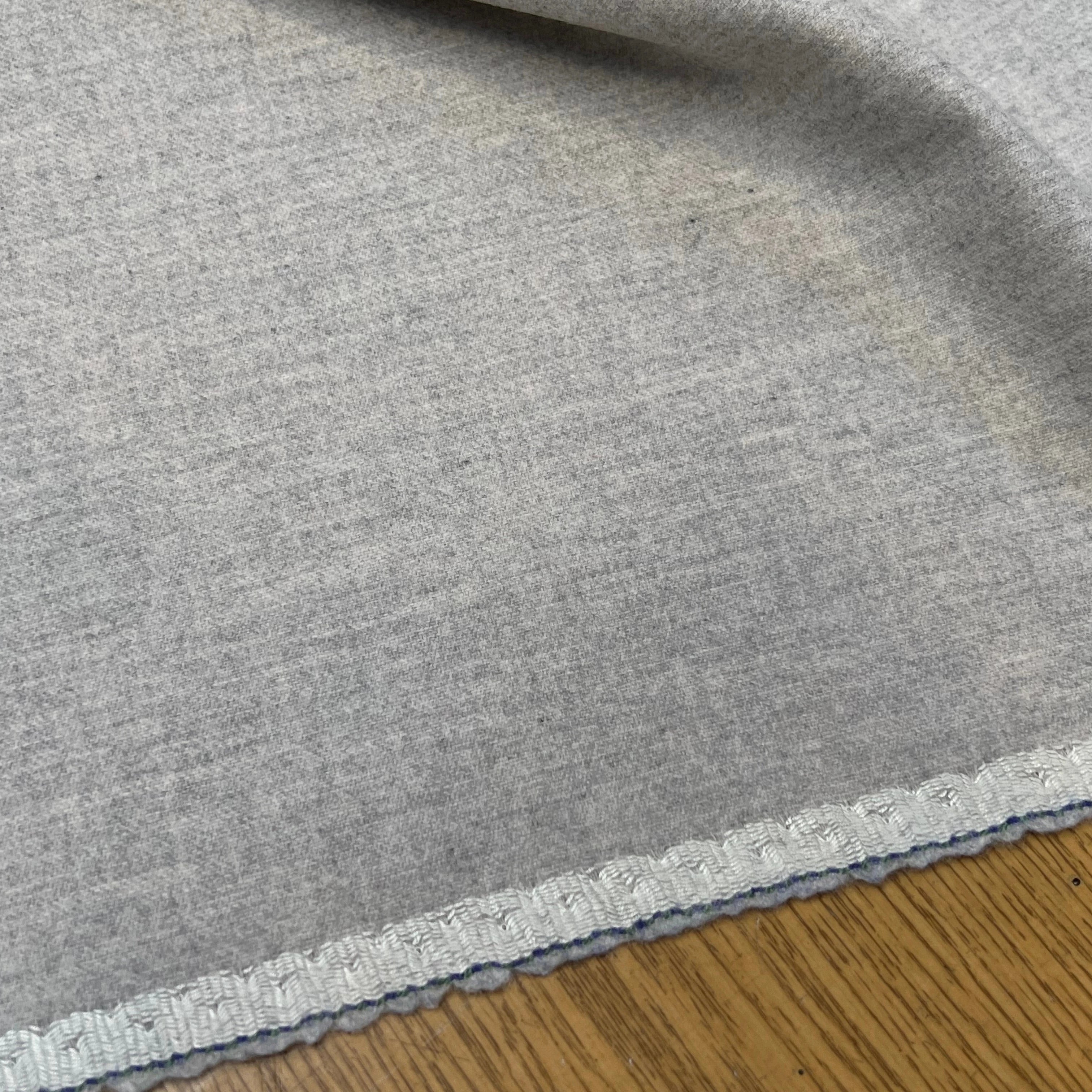 DRAPERIE DE LAINE GRIS CLAIR SUPERBE 100% LAINE VIERGE 150CM - My Little Coupon