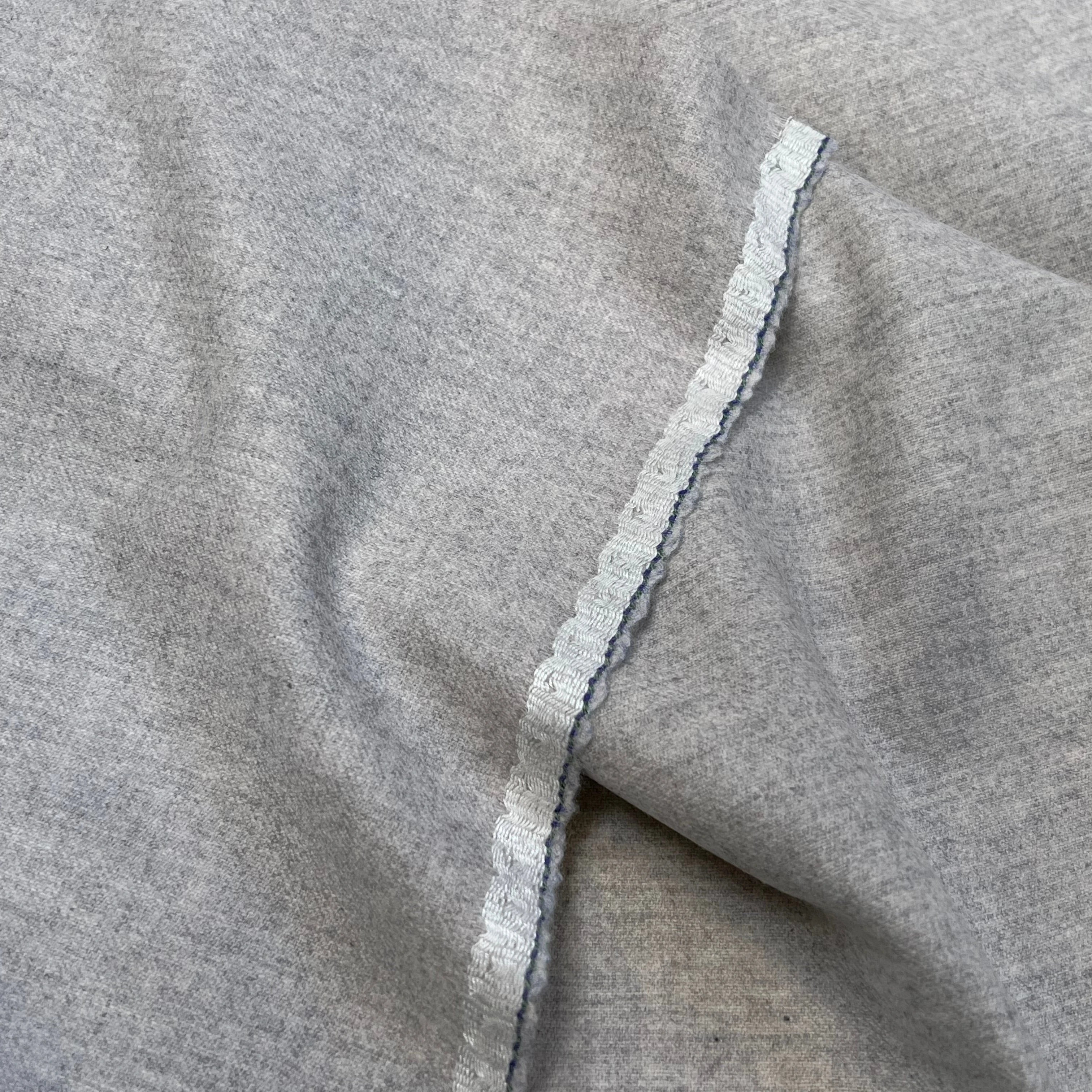 DRAPERIE DE LAINE GRIS CLAIR SUPERBE 100% LAINE VIERGE 150CM - My Little Coupon