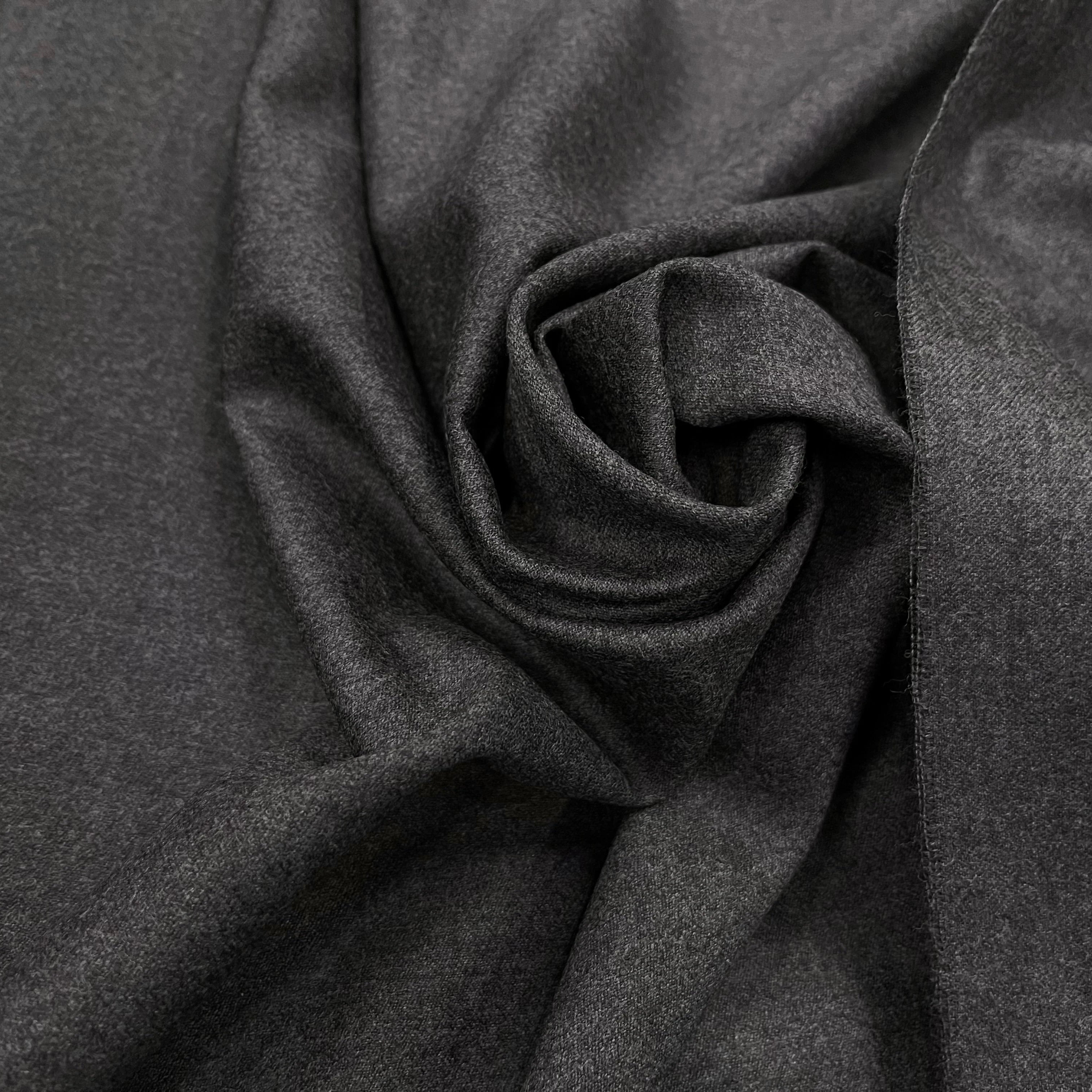 DRAPERIE DE LAINE GRIS FONCÉ 100% LAINE - My Little Coupon