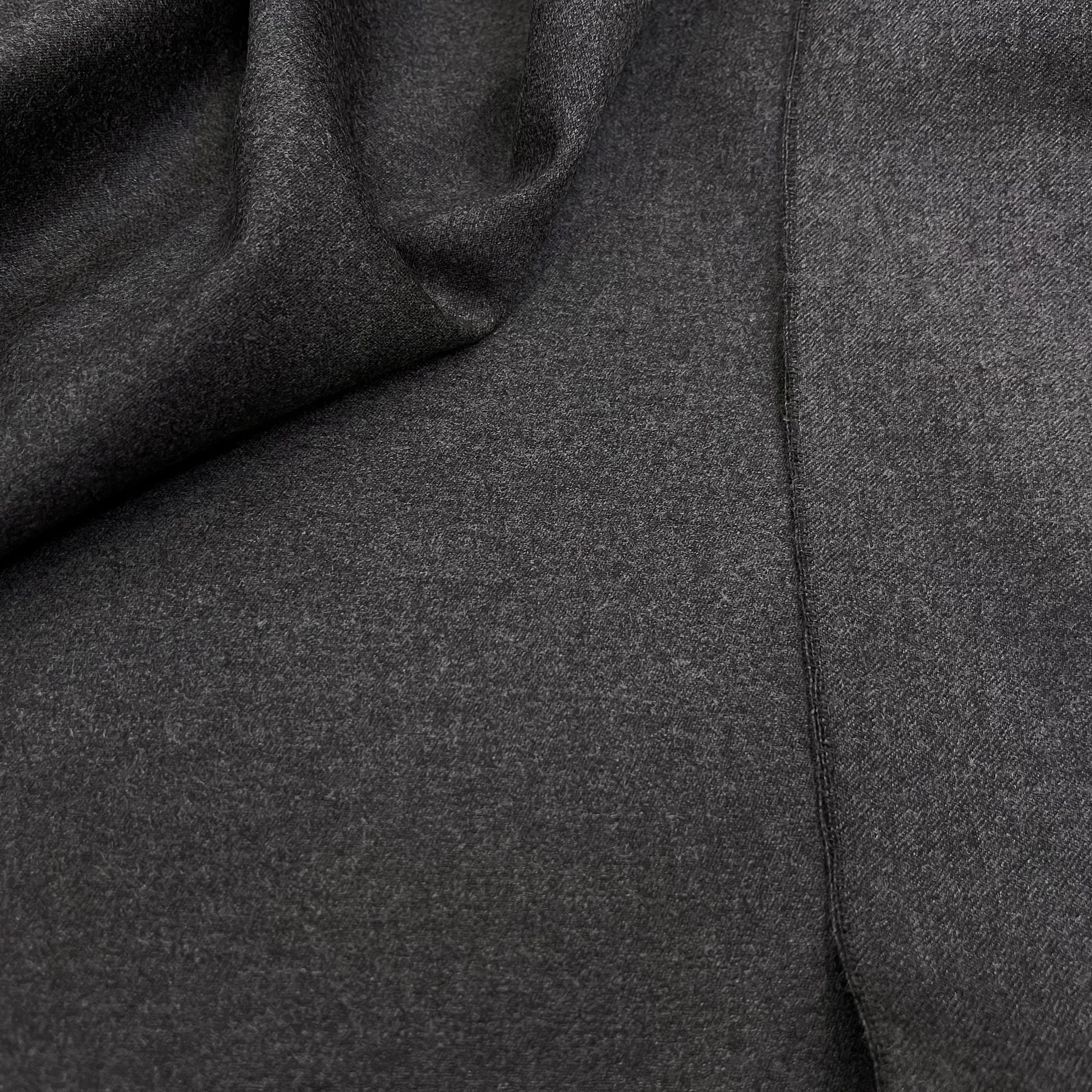 DRAPERIE DE LAINE GRIS FONCÉ 100% LAINE - My Little Coupon