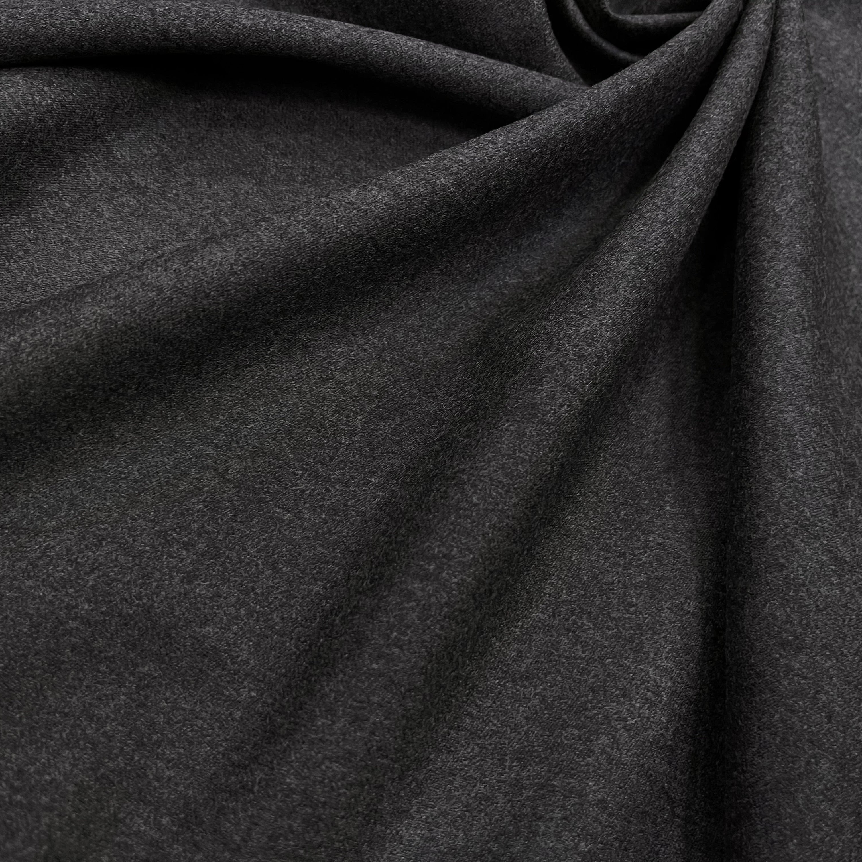 DRAPERIE DE LAINE GRIS FONCÉ 100% LAINE - My Little Coupon