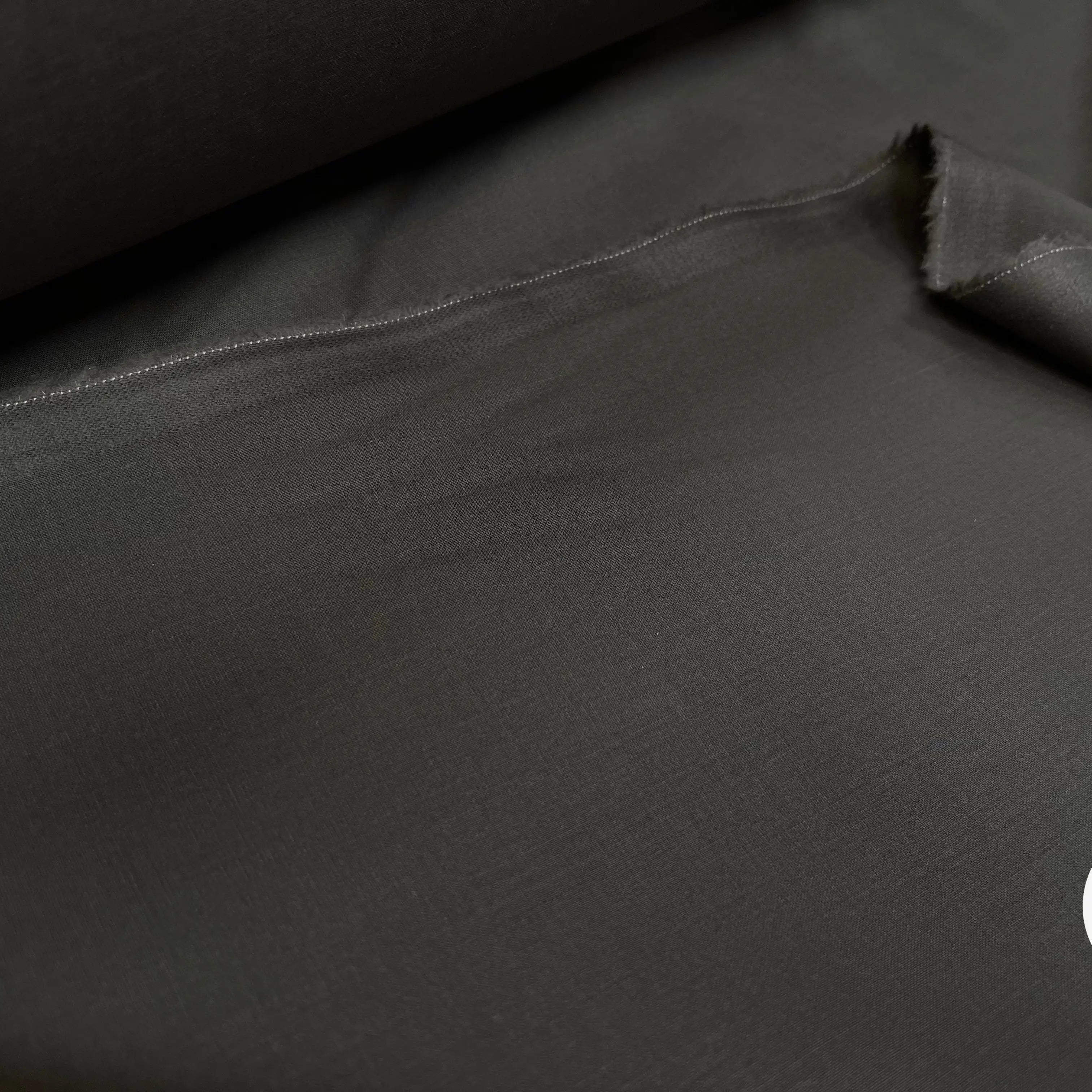 DRAPERIE DE LAINE GRIS KAKI STRETCH DEPERLANTE - My Little Coupon