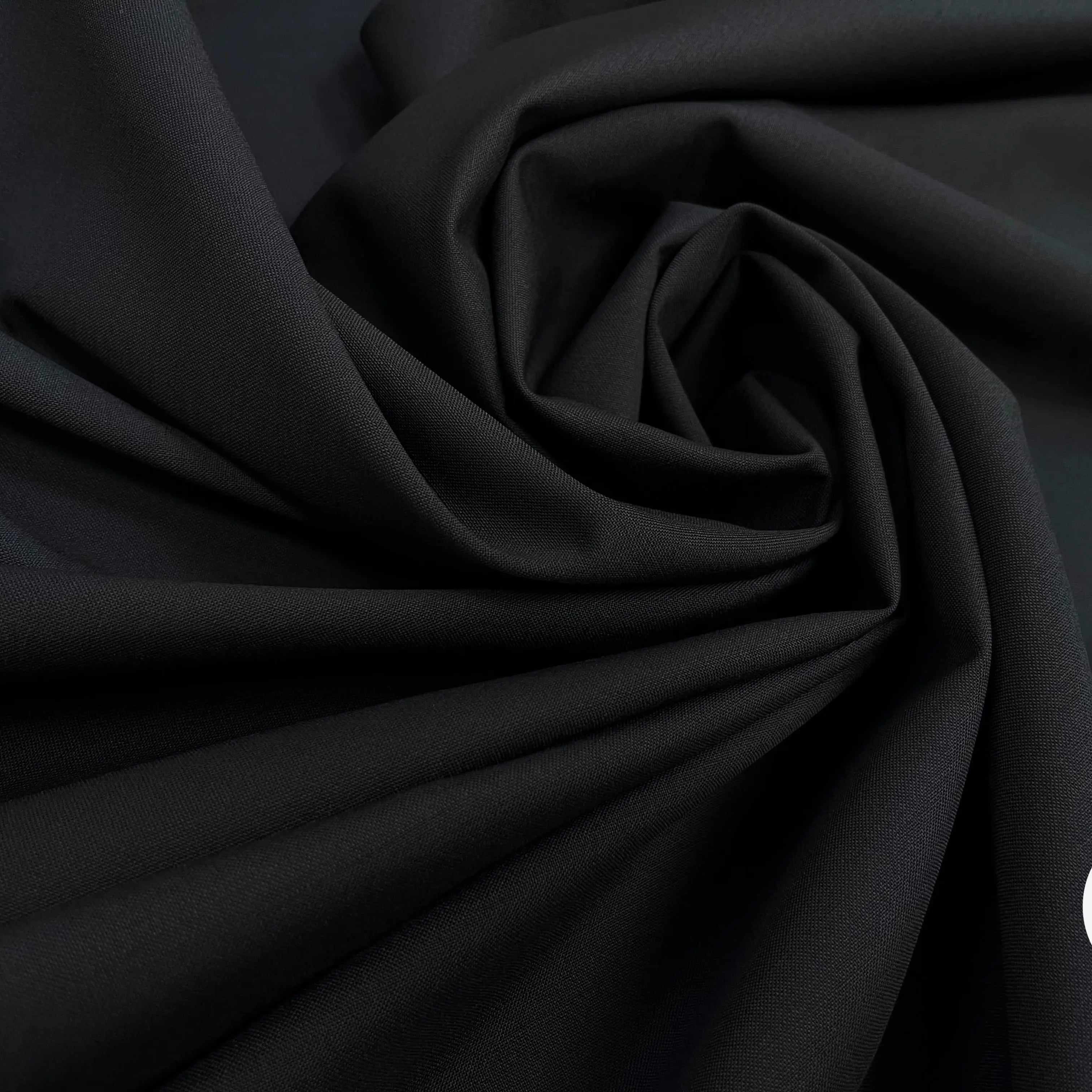 DRAPERIE DE LAINE NOIR DEPERLANTE - My Little Coupon