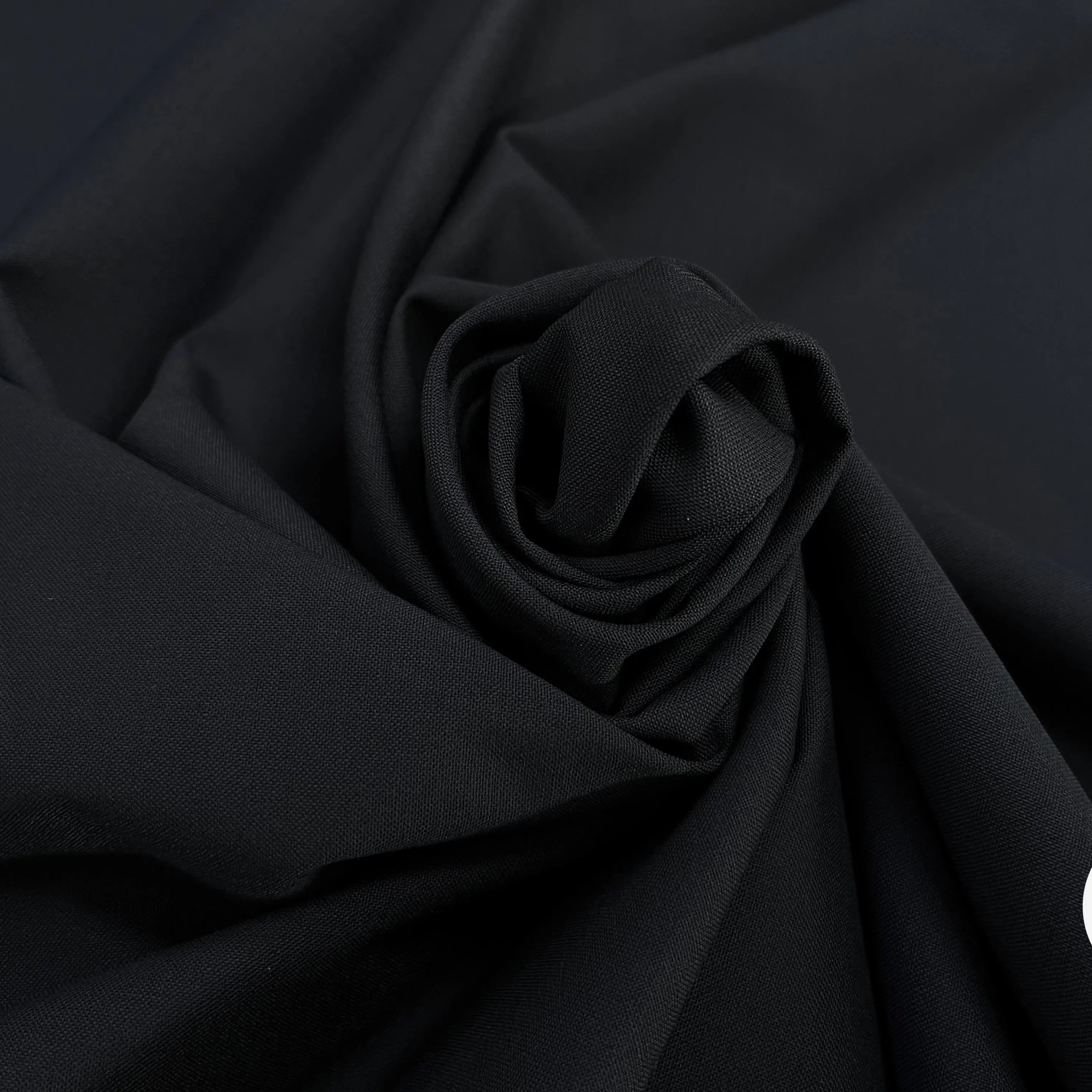 DRAPERIE DE LAINE NOIR DEPERLANTE - My Little Coupon