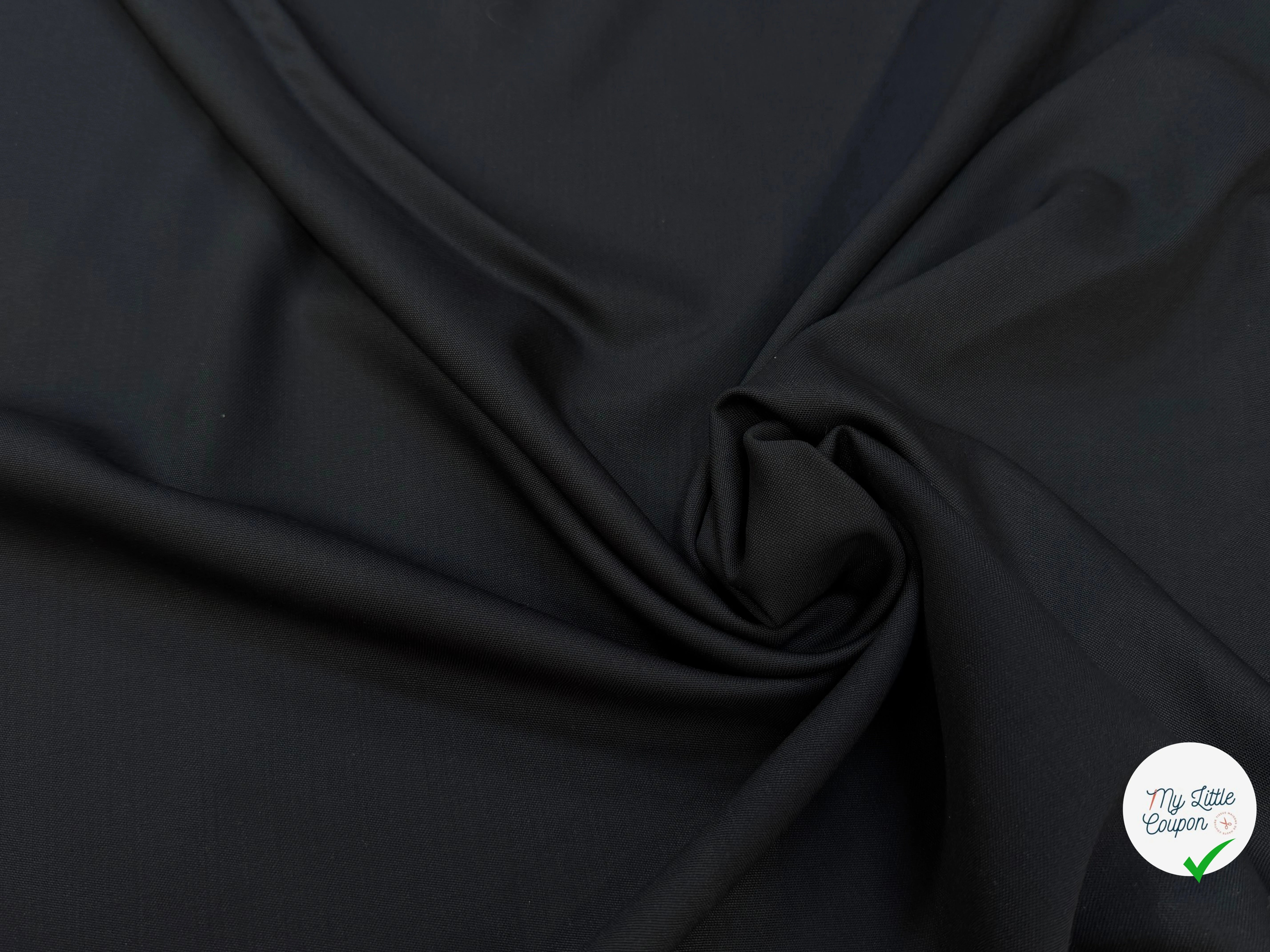 DRAPERIE DE LAINE NOIR ÉLÉGANT - My Little Coupon