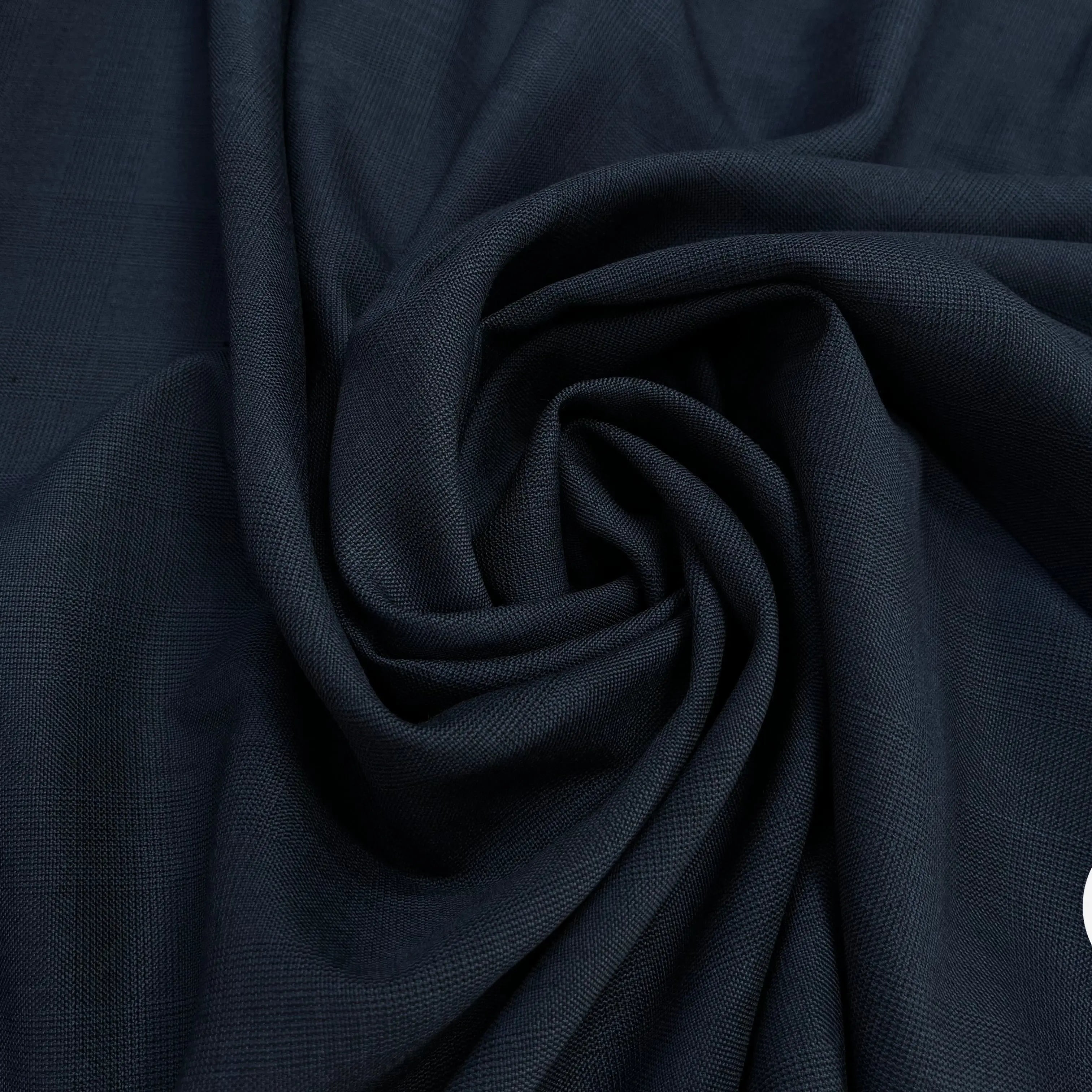 DRAPERIE DE LAINE PIQUÉ BLEU GRIS DEPERLANTE - My Little Coupon