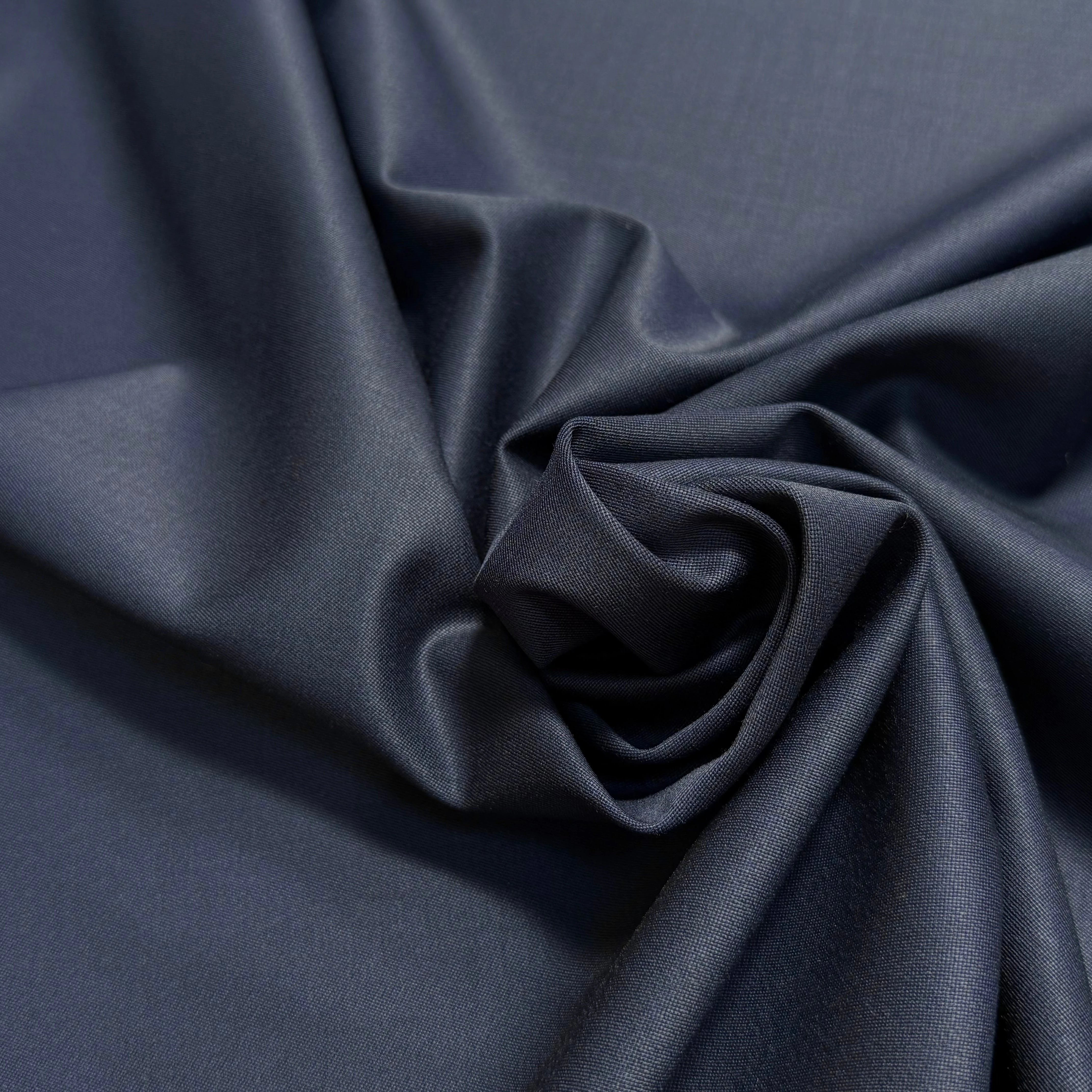 DRAPERIE DE LAINE SATINÉE NAVY TRÈS BELLE TENUE - My Little Coupon