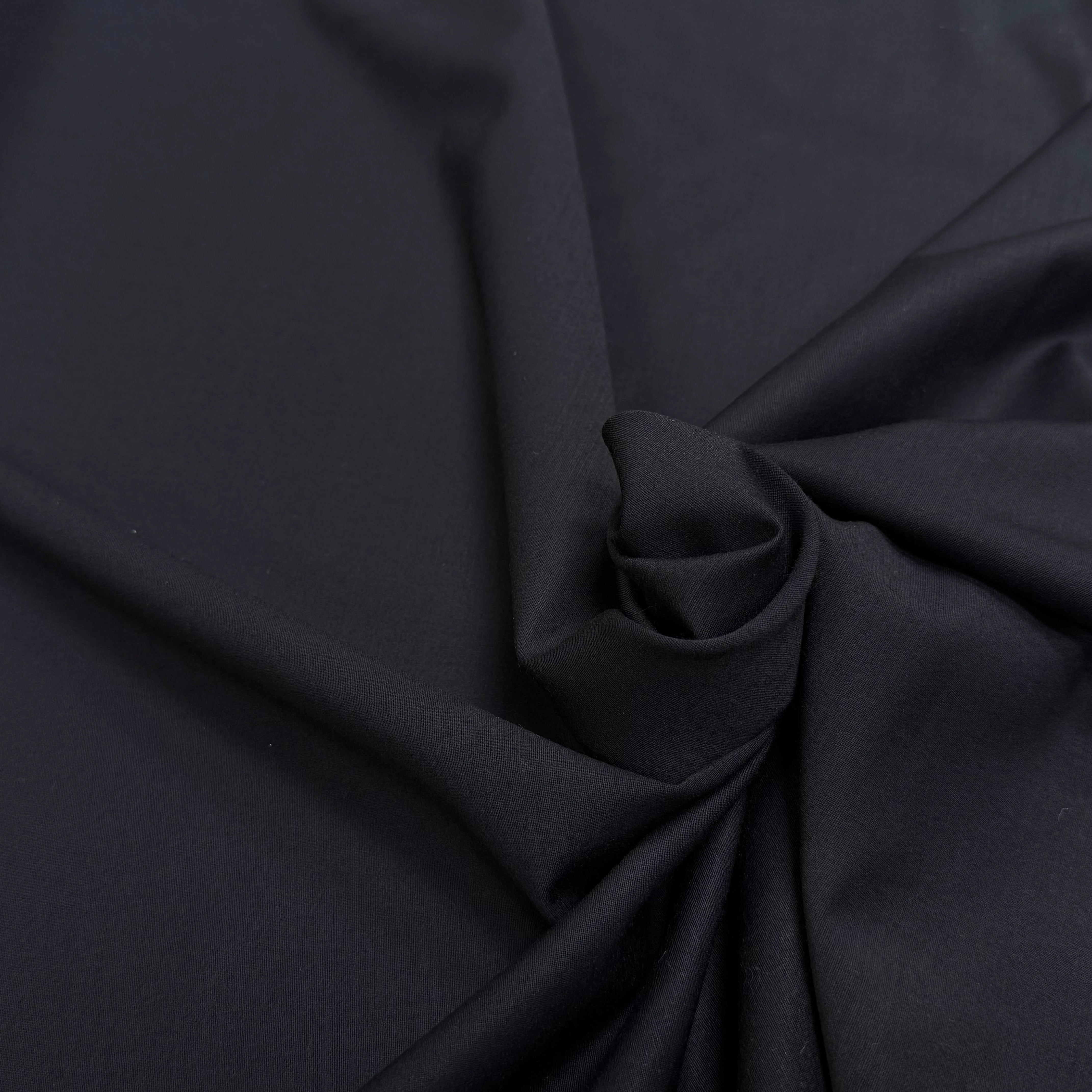 DRAPERIE DE LAINE STRETCH BEAU TOMBÉ MARINE FONCÉ - My Little Coupon