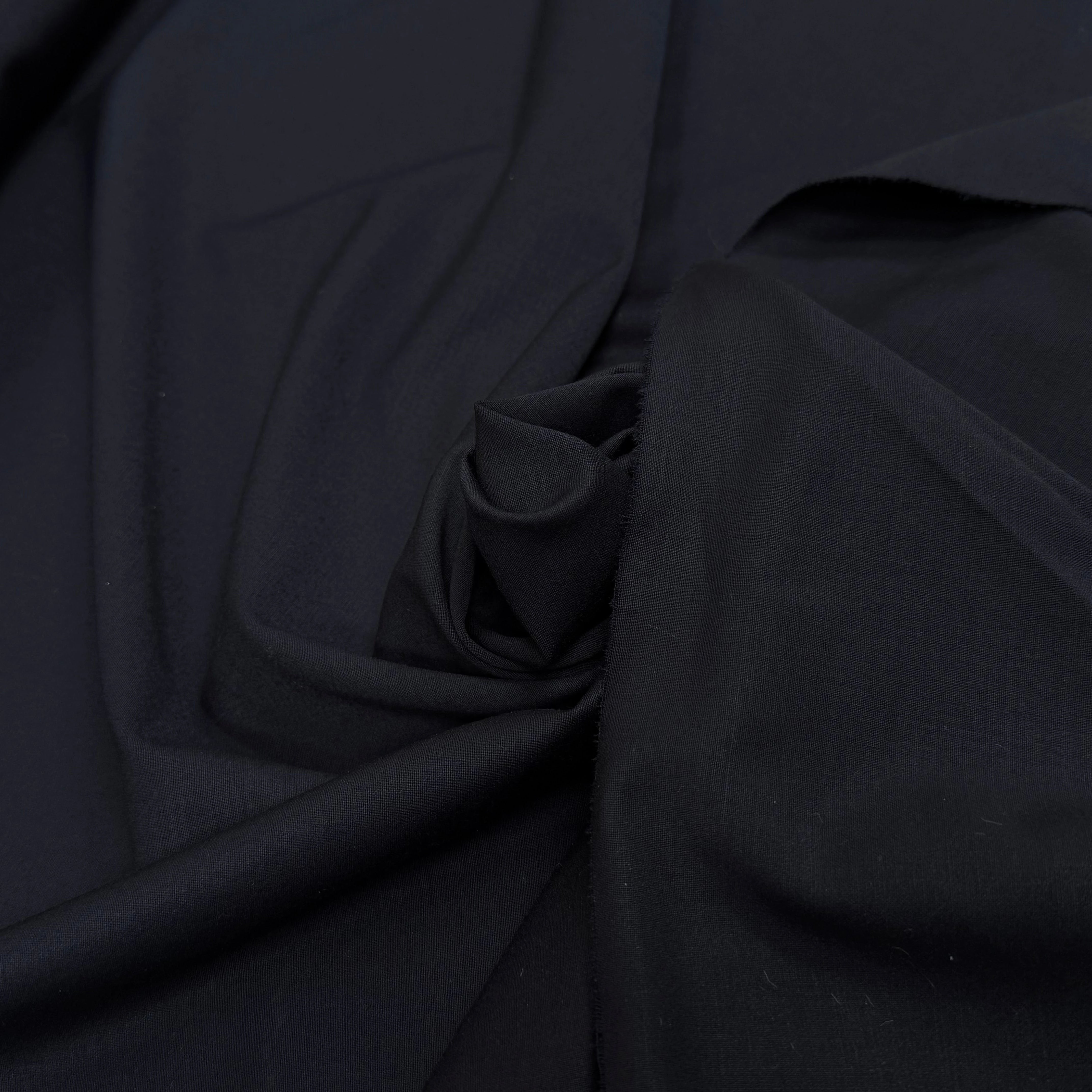 DRAPERIE DE LAINE STRETCH BEAU TOMBÉ MARINE FONCÉ - My Little Coupon