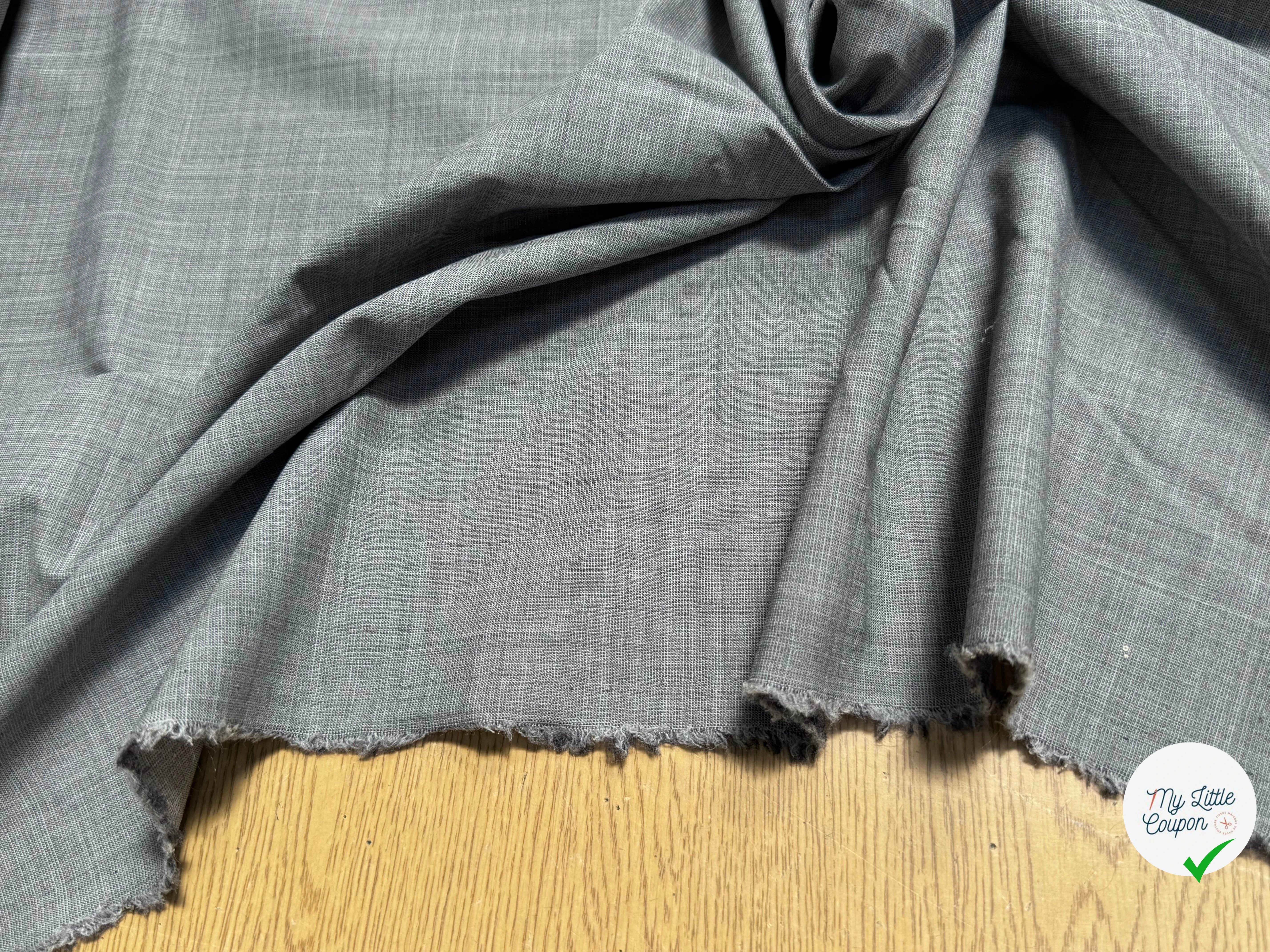 DRAPERIE DE LAINE STRETCH GRISE PRESTIGE - My Little Coupon