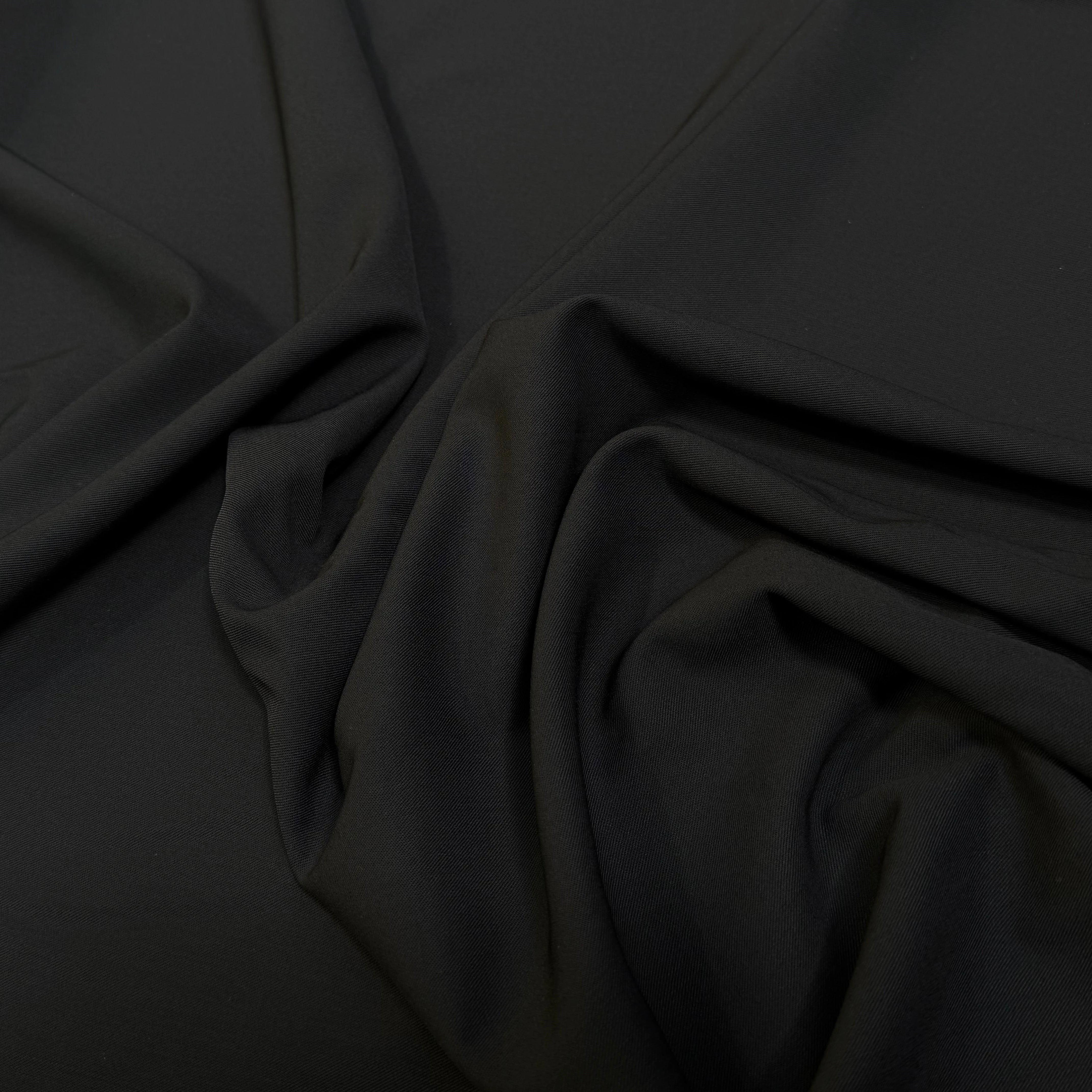 DRAPERIE DE LAINE STRETCH SUBLIME NOIR 96% LAINE - My Little Coupon