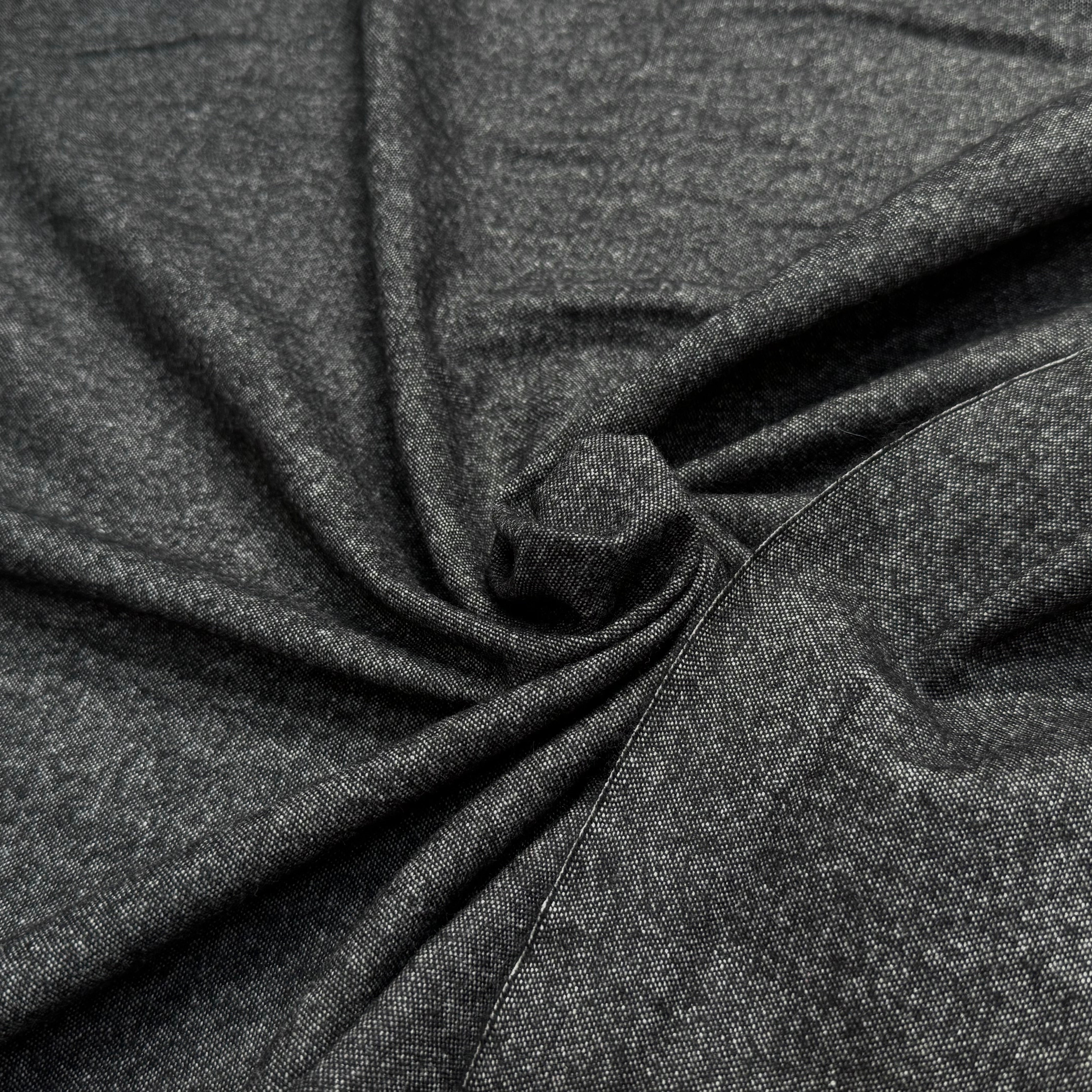 DRAPERIE DE LAINE TOUCHER DOUX 80% LAINE GRIS CHINÉ - My Little Coupon