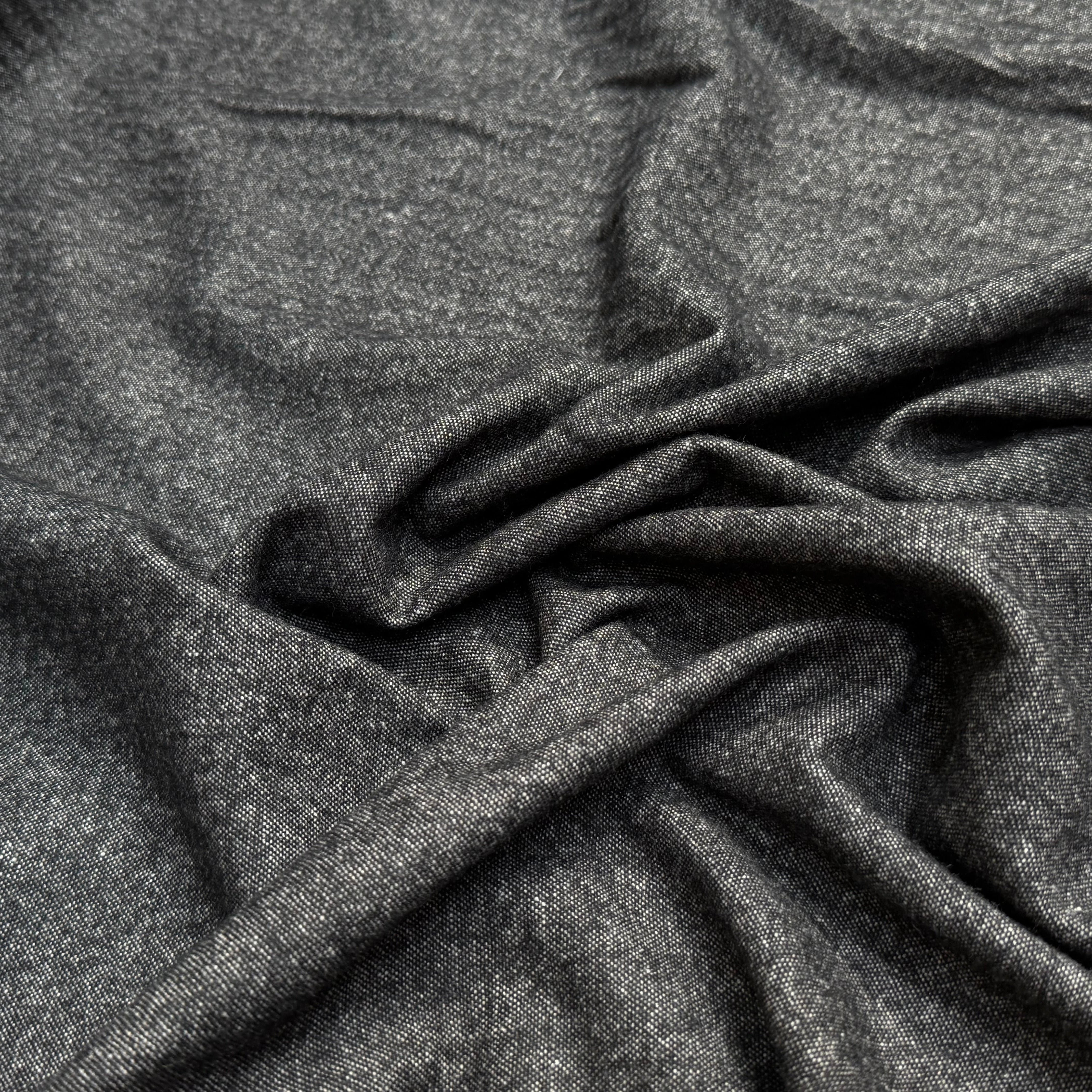 DRAPERIE DE LAINE TOUCHER DOUX 80% LAINE GRIS CHINÉ - My Little Coupon