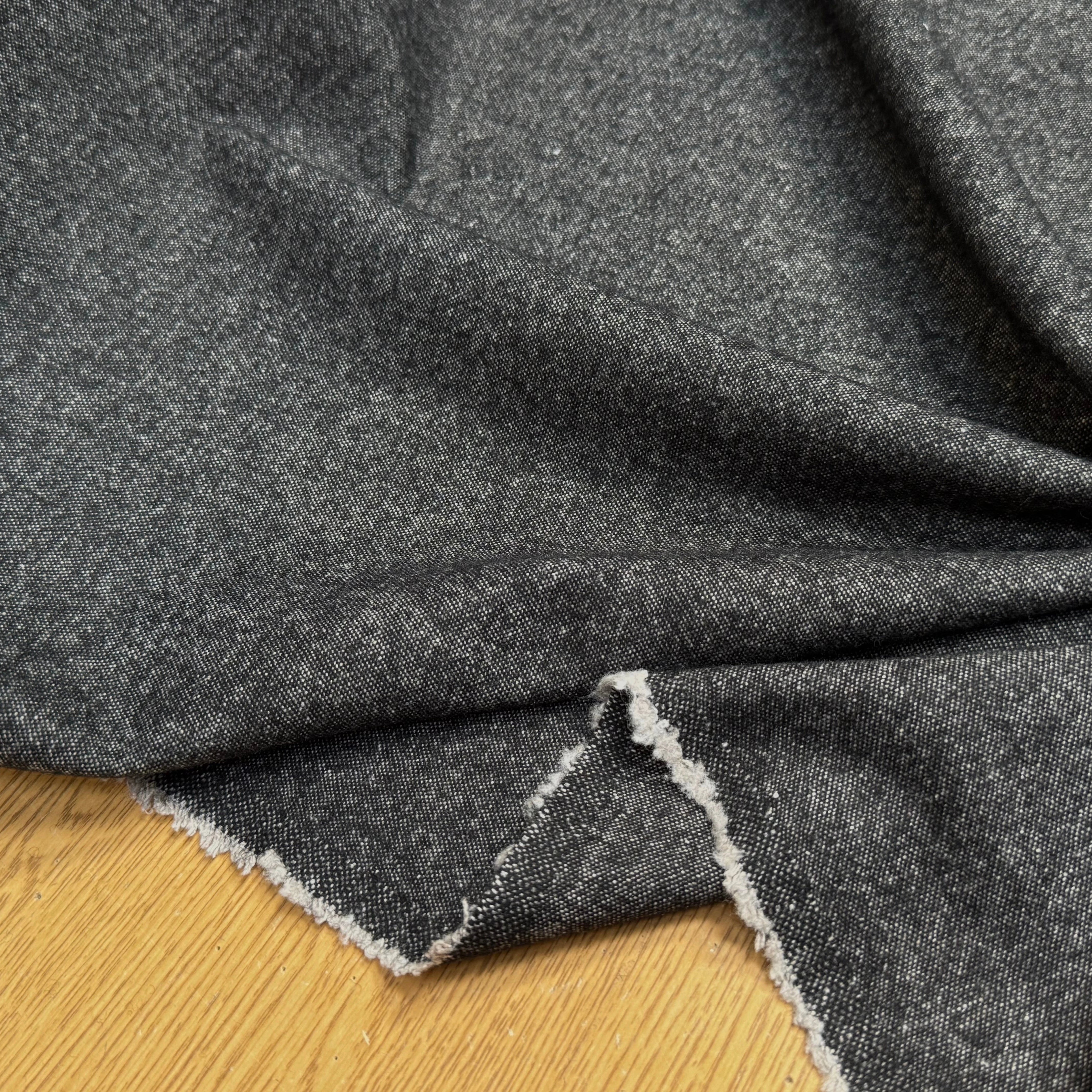 DRAPERIE DE LAINE TOUCHER DOUX 80% LAINE GRIS CHINÉ - My Little Coupon