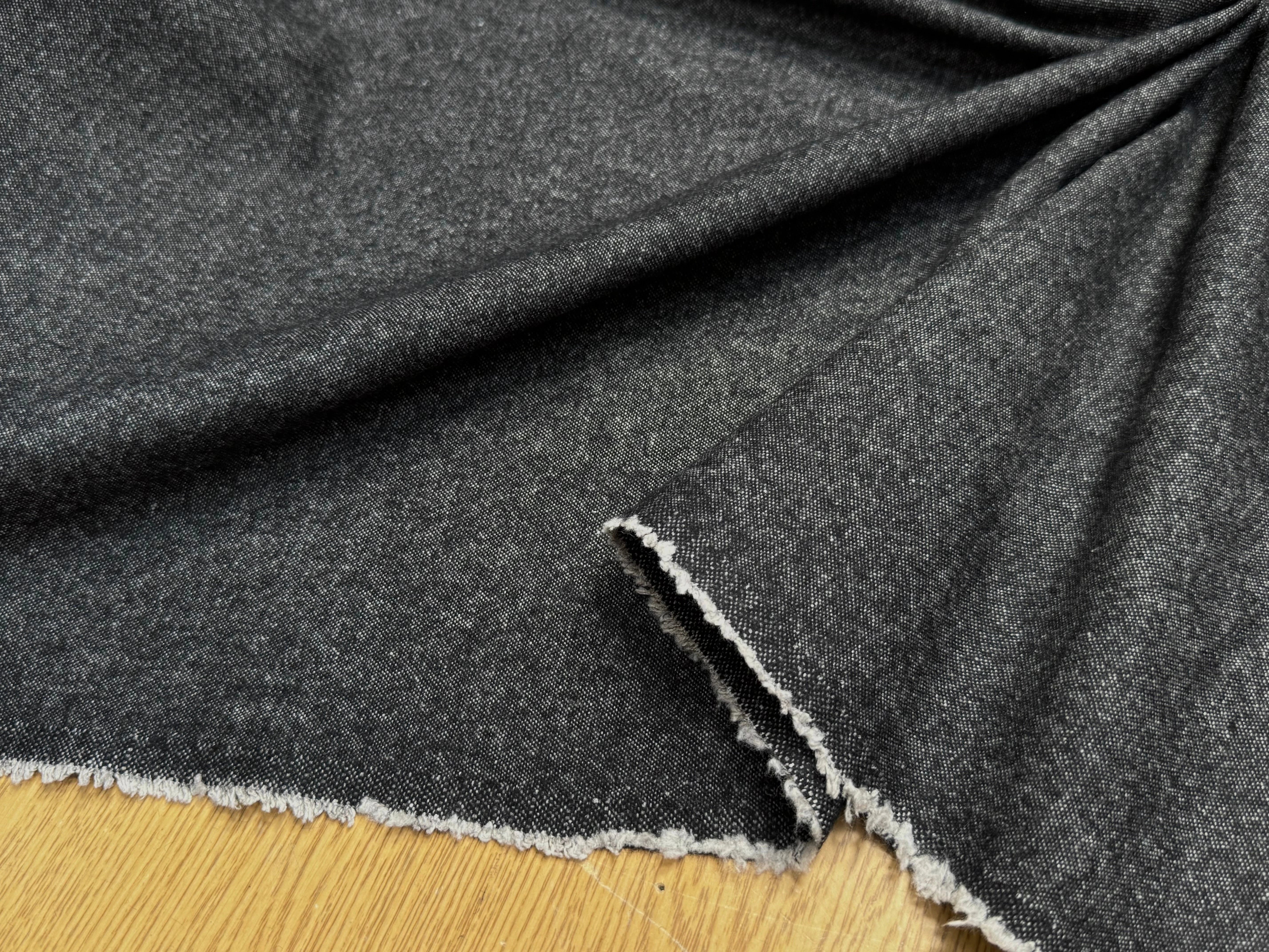 DRAPERIE DE LAINE TOUCHER DOUX 80% LAINE GRIS CHINÉ - My Little Coupon
