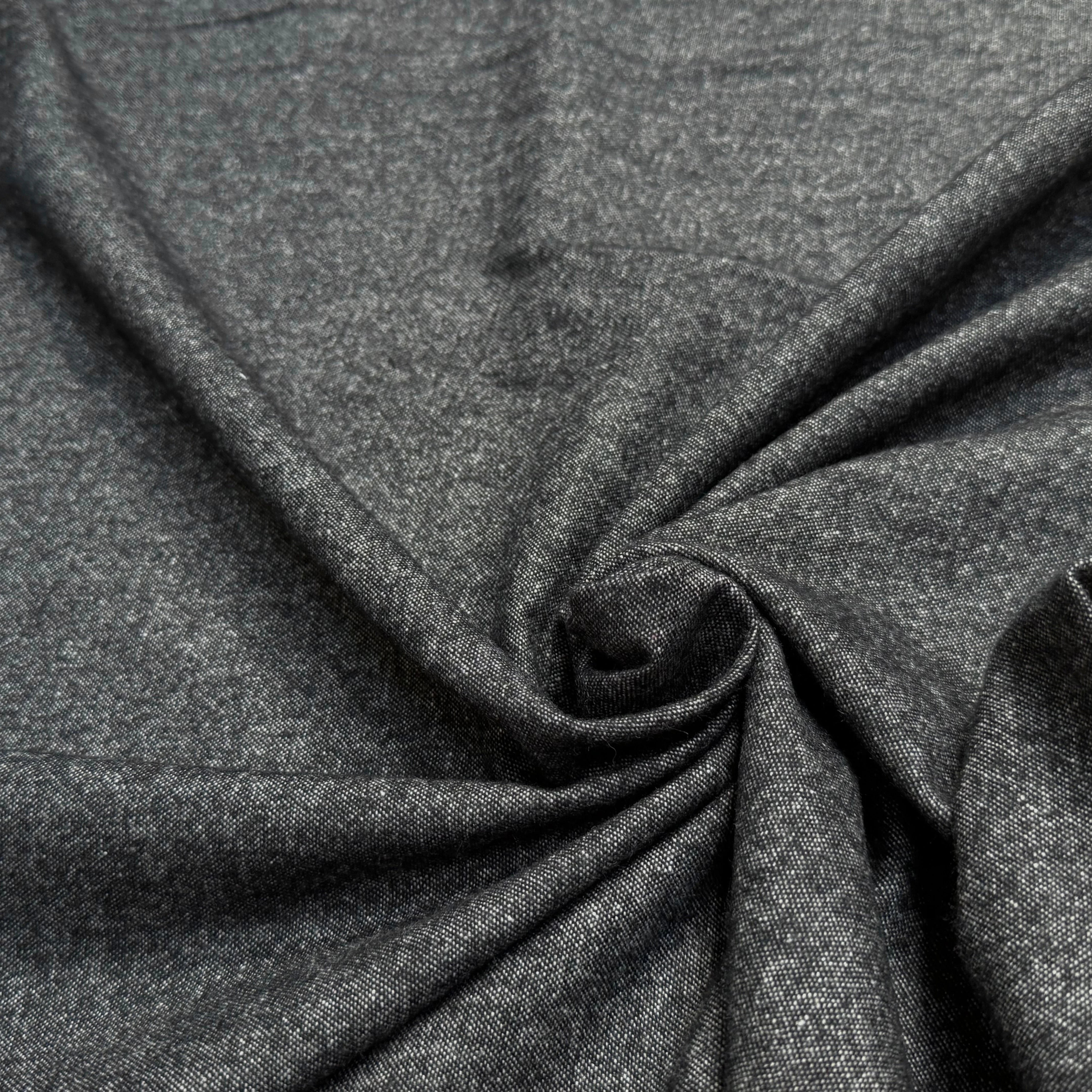 DRAPERIE DE LAINE TOUCHER DOUX 80% LAINE GRIS CHINÉ - My Little Coupon