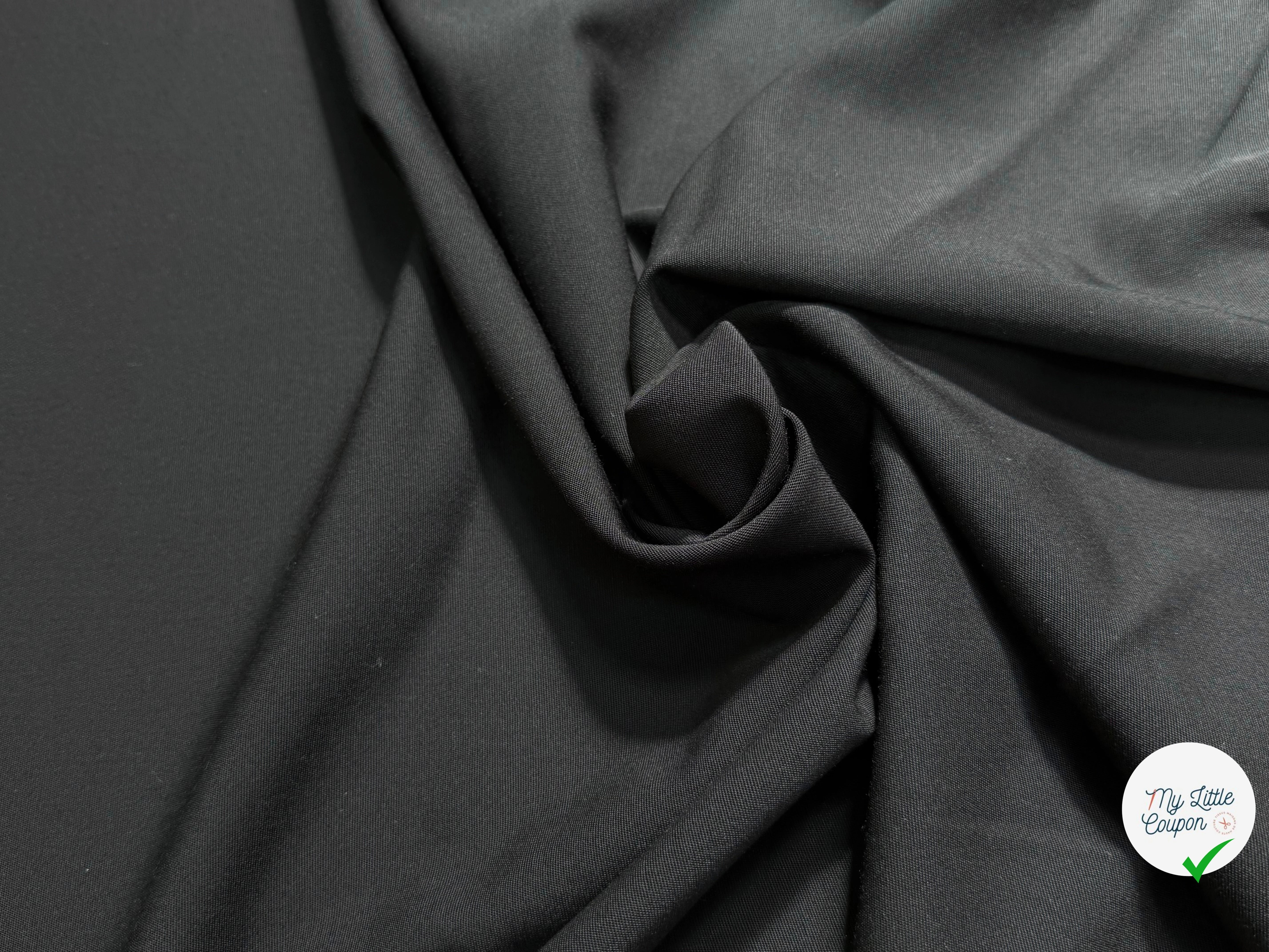 DRAPERIE ÉLÉGANTE NOIR TOMBÉ REMARQUABLE - My Little Coupon