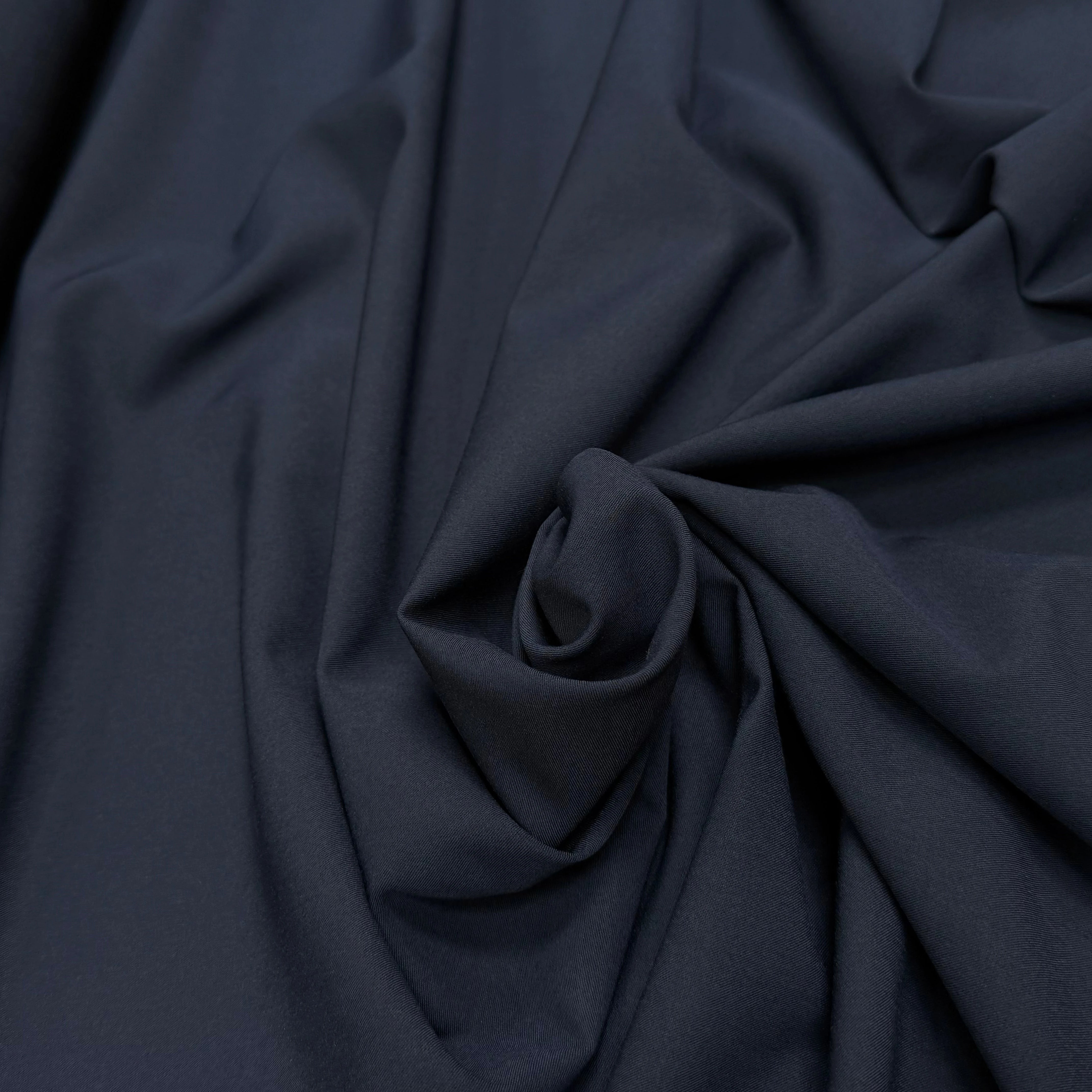 DRAPERIE FINEMENT SERGÉE BLEU MARINE - My Little Coupon