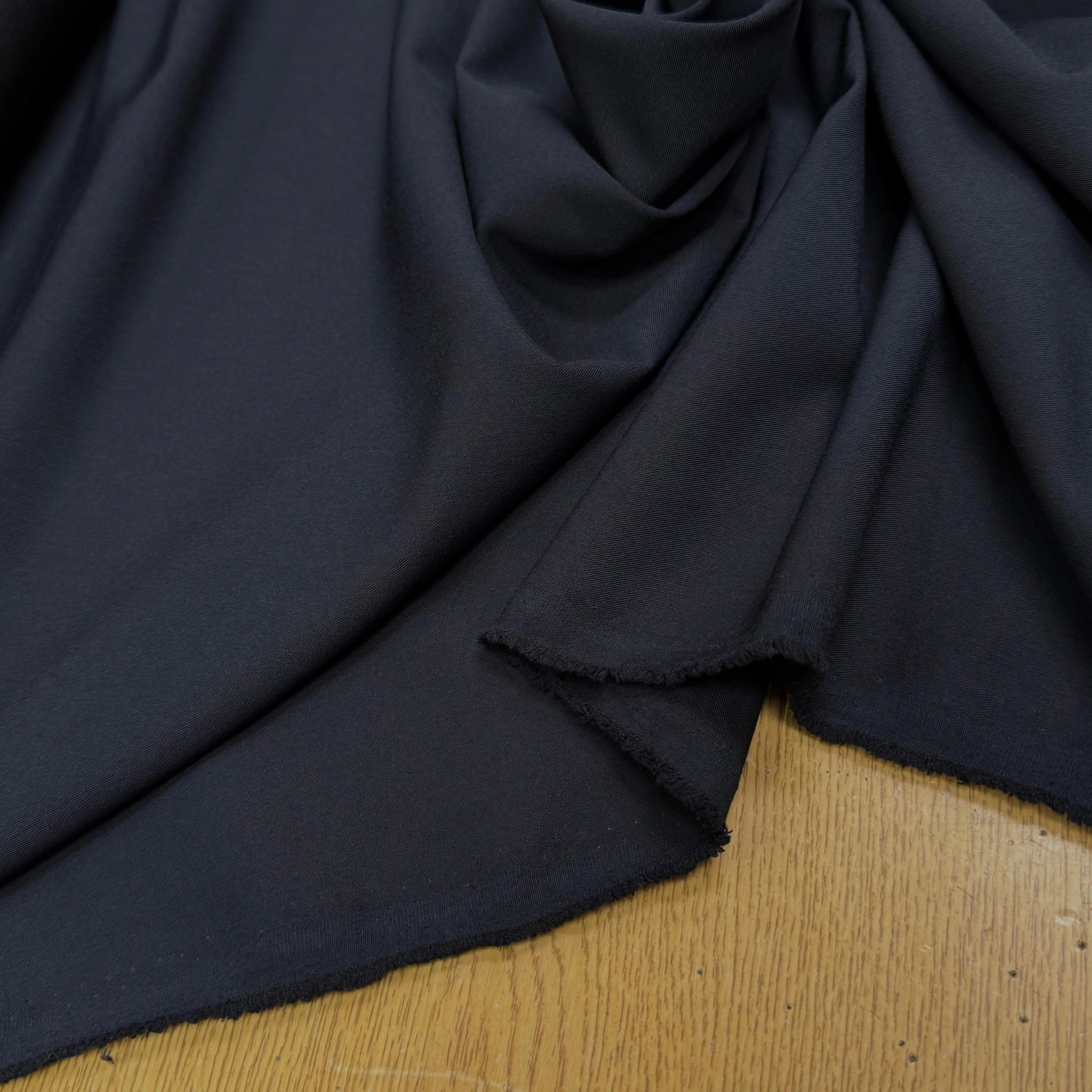 DRAPERIE FINEMENT SERGÉE BLEU MARINE - My Little Coupon