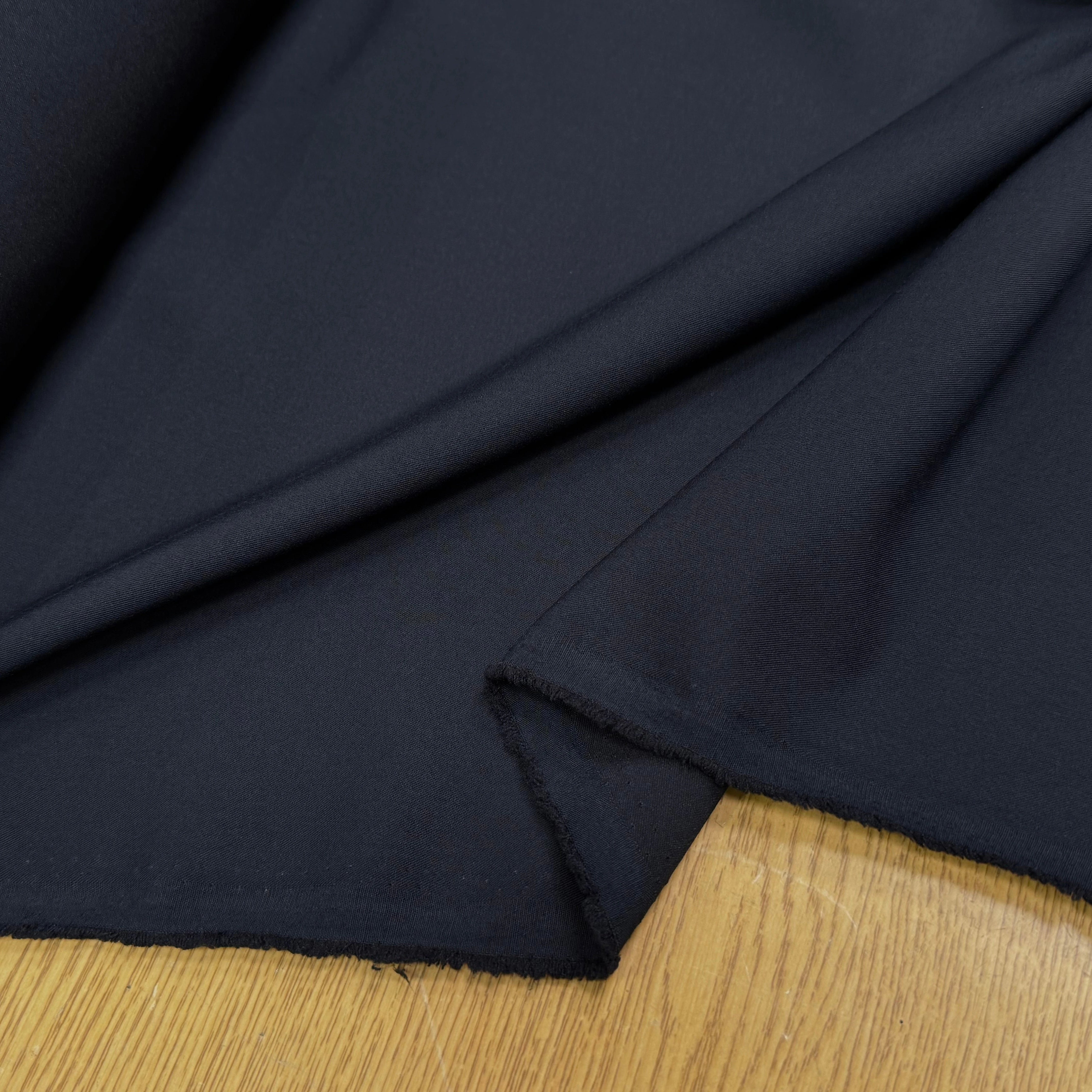DRAPERIE FINEMENT SERGÉE BLEU MARINE - My Little Coupon