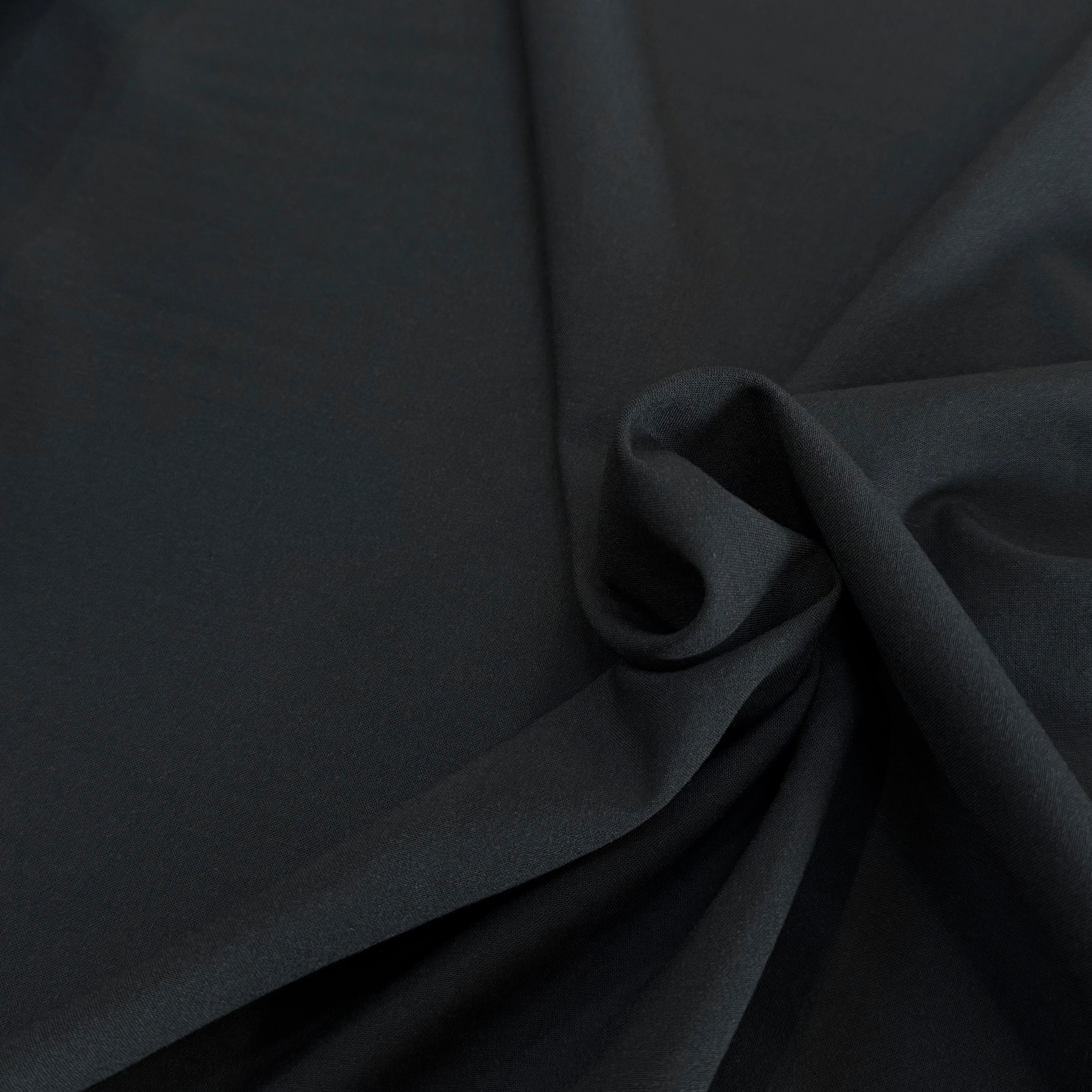 DRAPERIE FLANELLE DE LAINE ULTRA BELLE ET STRETCH NOIR ANTHRACITE 96% LAINE - My Little Coupon