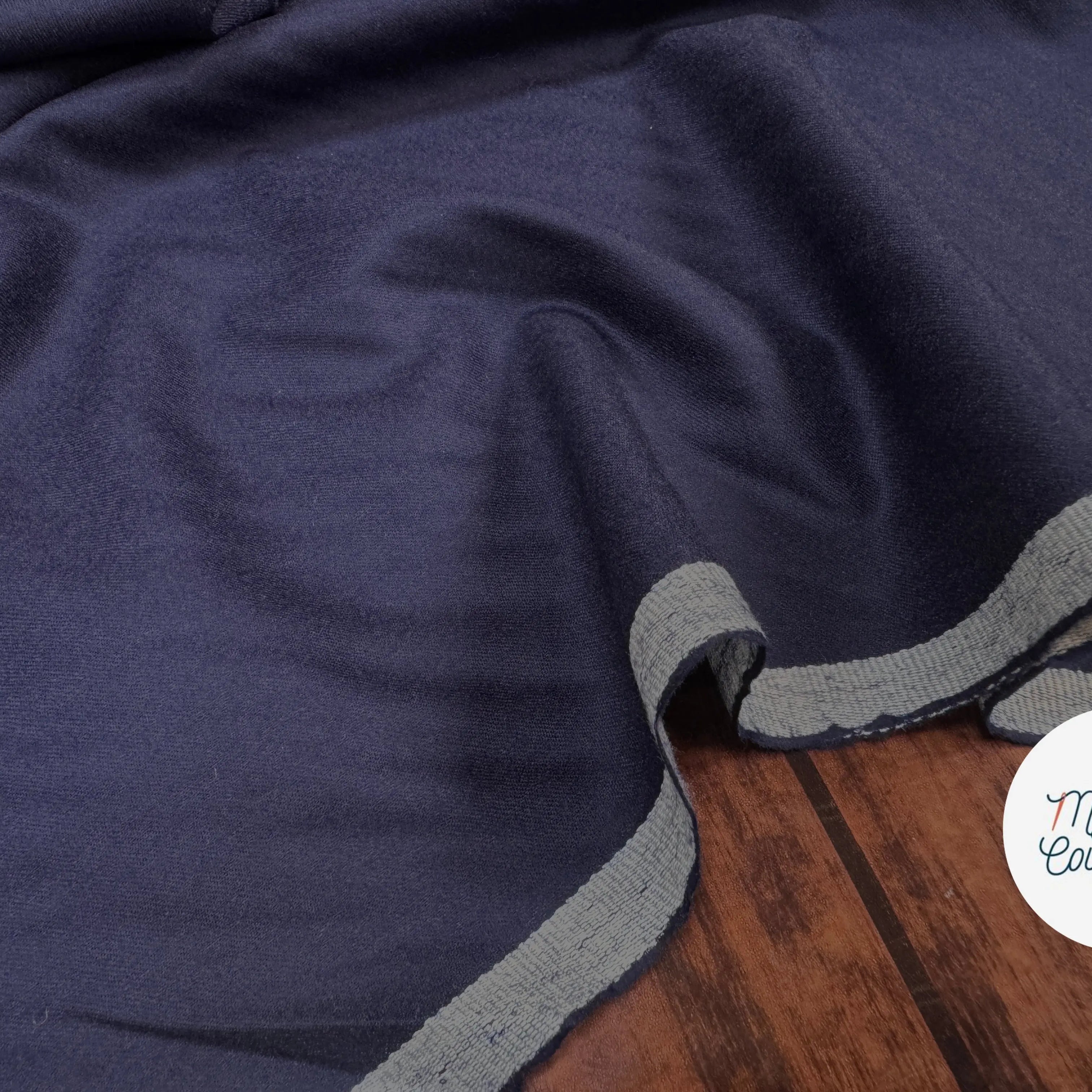 DRAPERIE FLANELLE PURE LAINE ENCRE DE CHINE - My Little Coupon