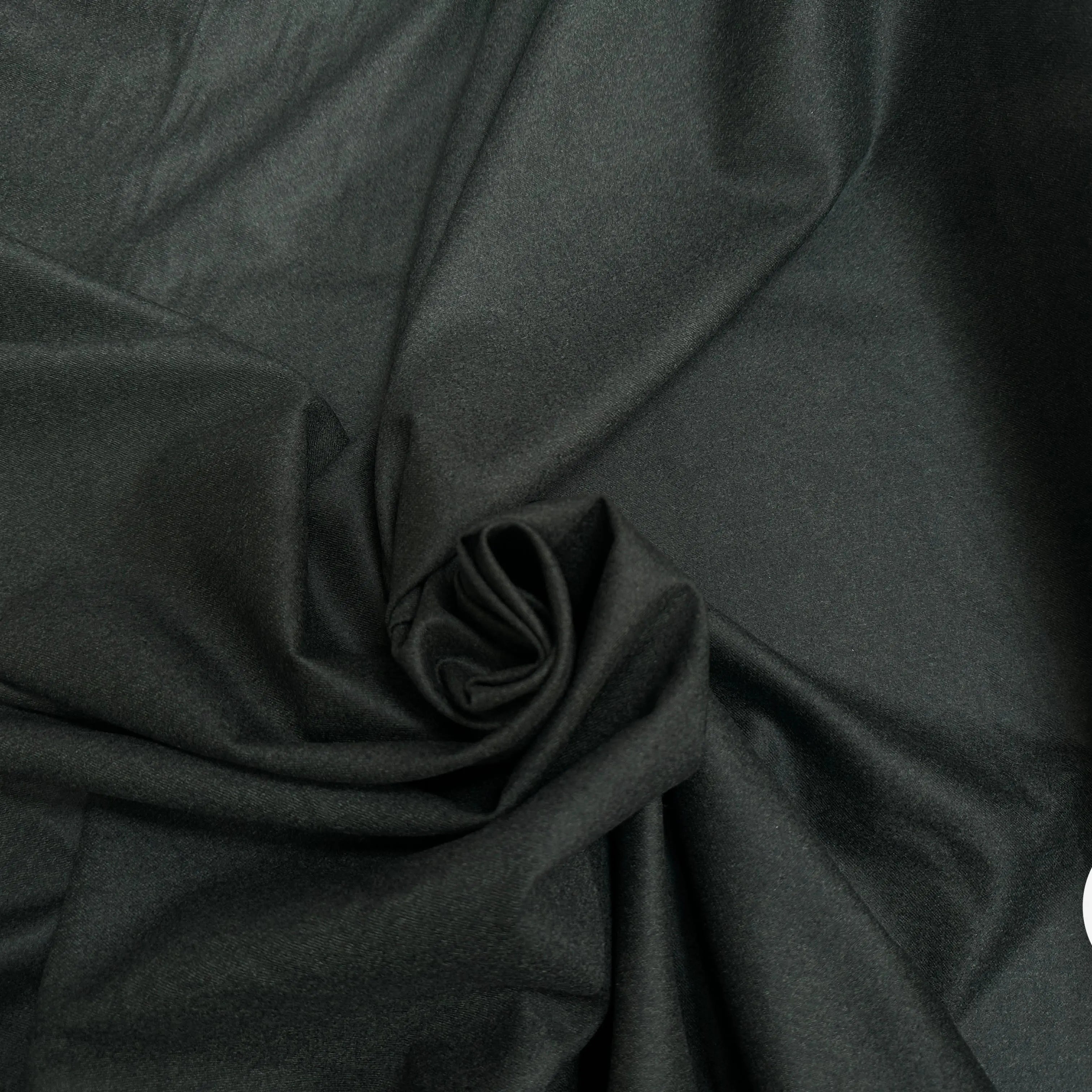 DRAPERIE FLANELLE SUPER 120 VERT BOUTEILLE CHINÉ - My Little Coupon